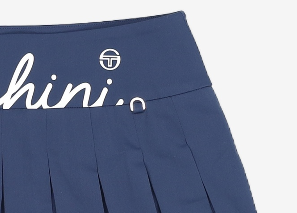세르지오 타키니(SERGIO TACCHINI) W 타키니 플라잉 백플리츠 스커트 M
