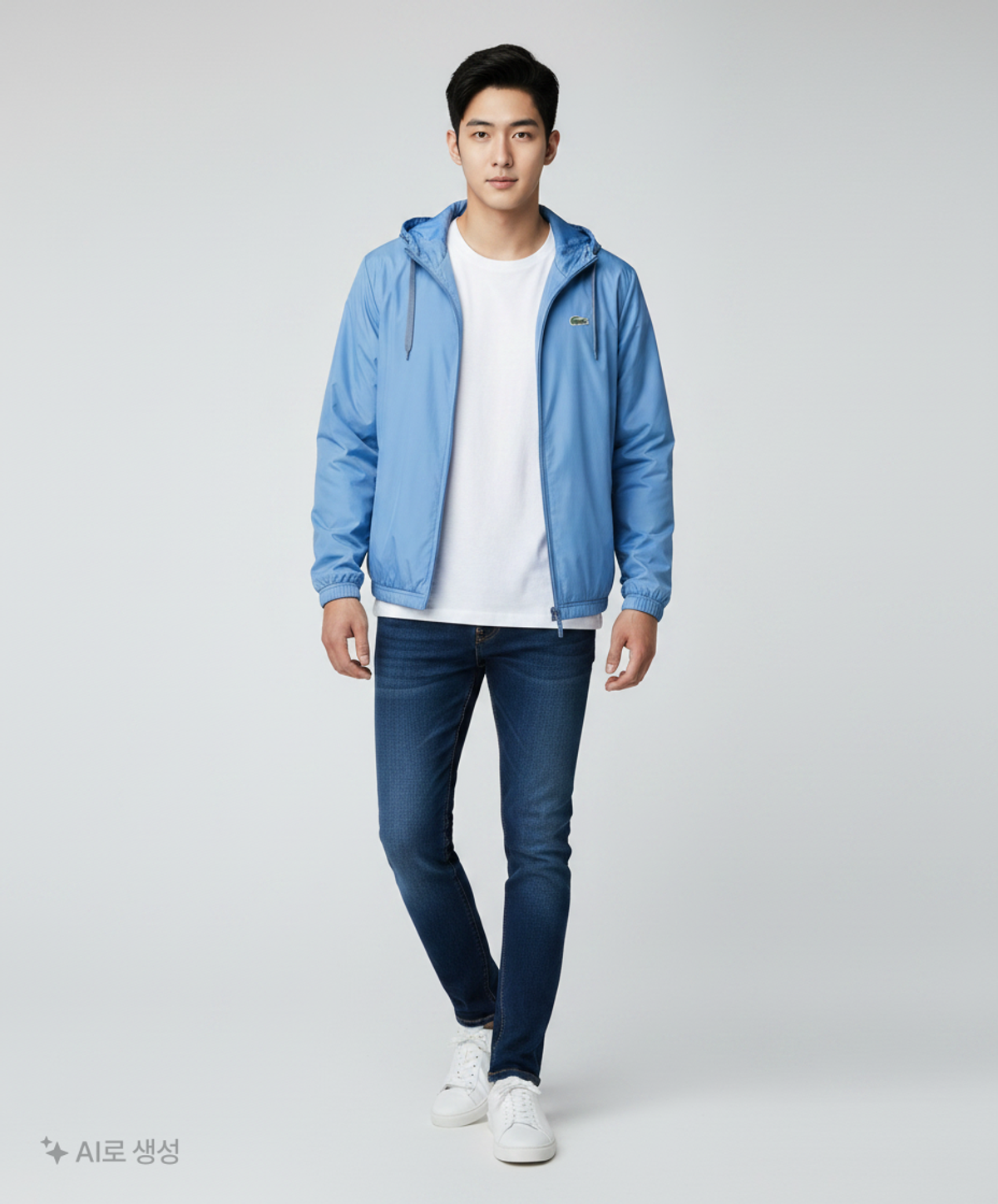 라코스테(LACOSTE) 나일론/코치 재킷 48