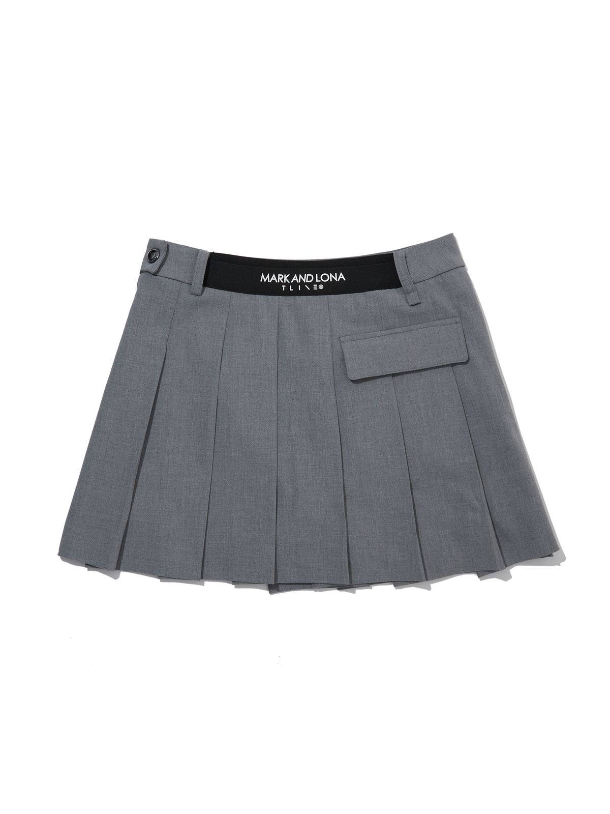 마크앤로나(MARK&LONA) W DETACHABLE POCKET PLEATS SKIRT LS3XE72F