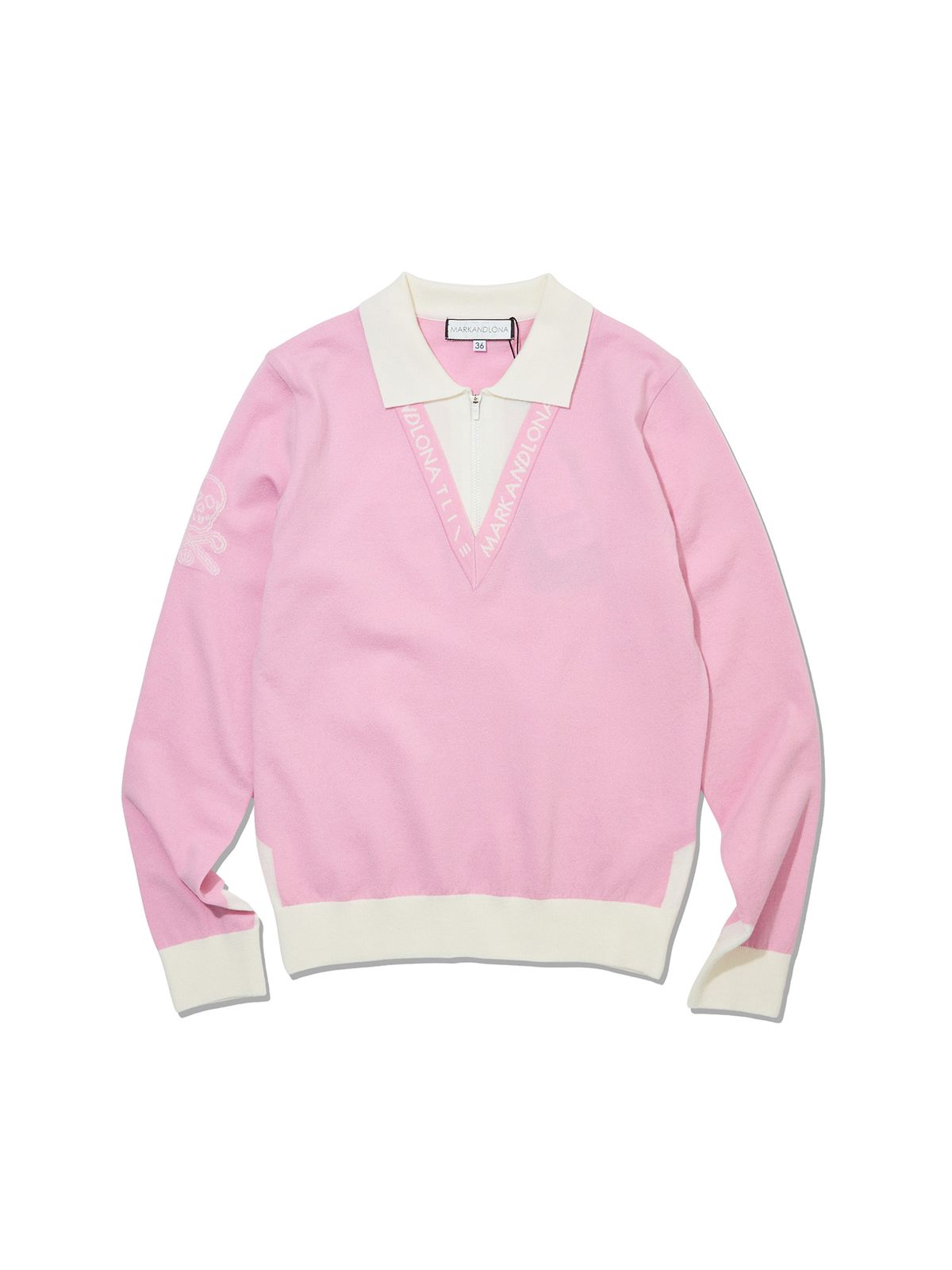 마크앤로나(MARK&LONA) W T-LINE KNIT LS POLO LS3XB73F