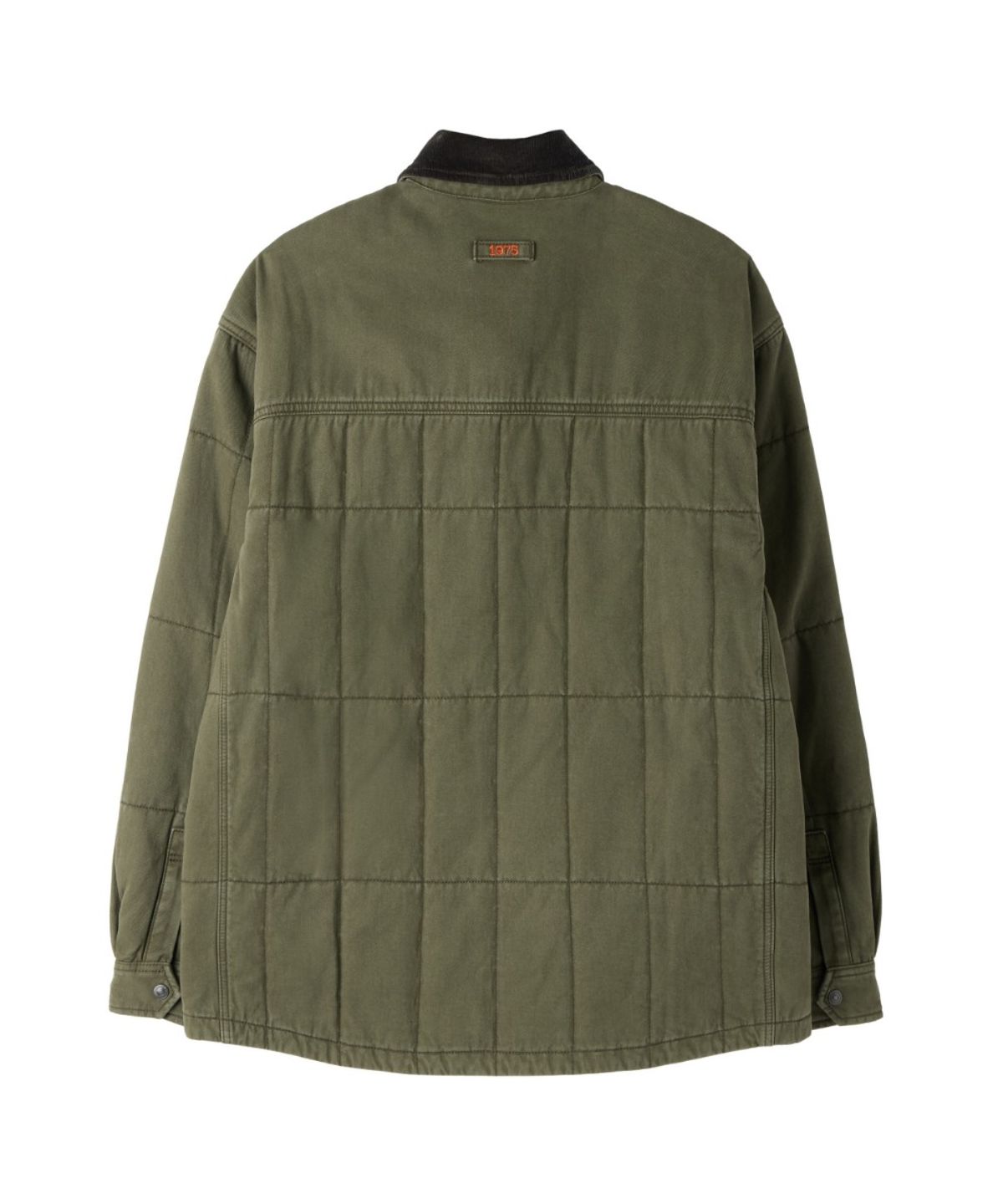 브롬톤 런던(BROMPTON LONDON) HERITAGE CORDUROY PATCH DENIM SHIRKET - KHAKI (P264UPD430)
