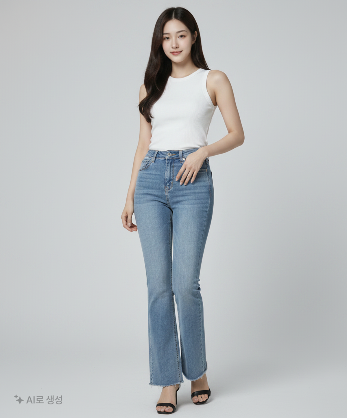 탑텐(TOPTEN) 청/데님 팬츠 27