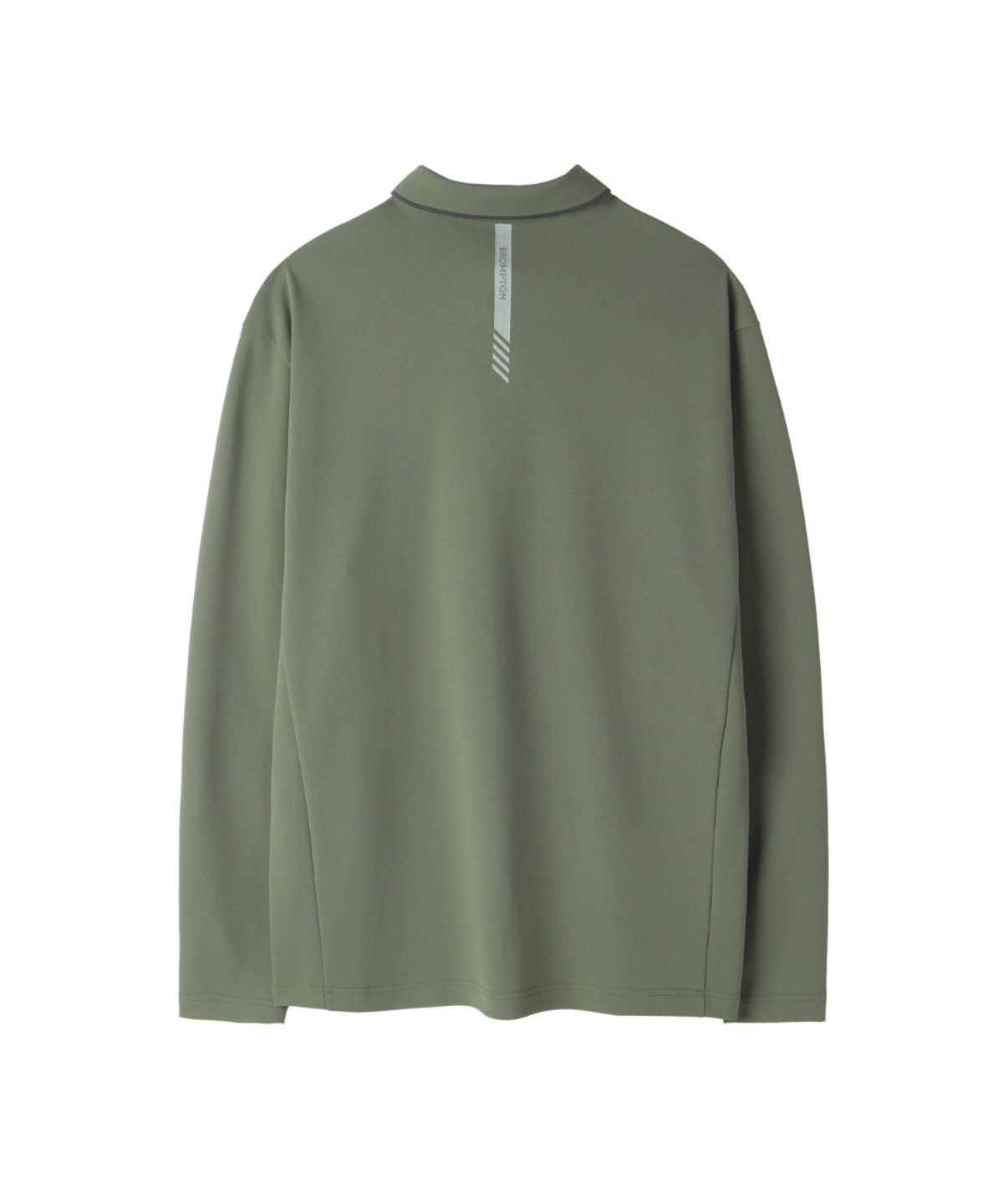 브롬톤 런던(BROMPTON LONDON) COLLAR T-SHIRT - CHARCOAL (P263MPL120)