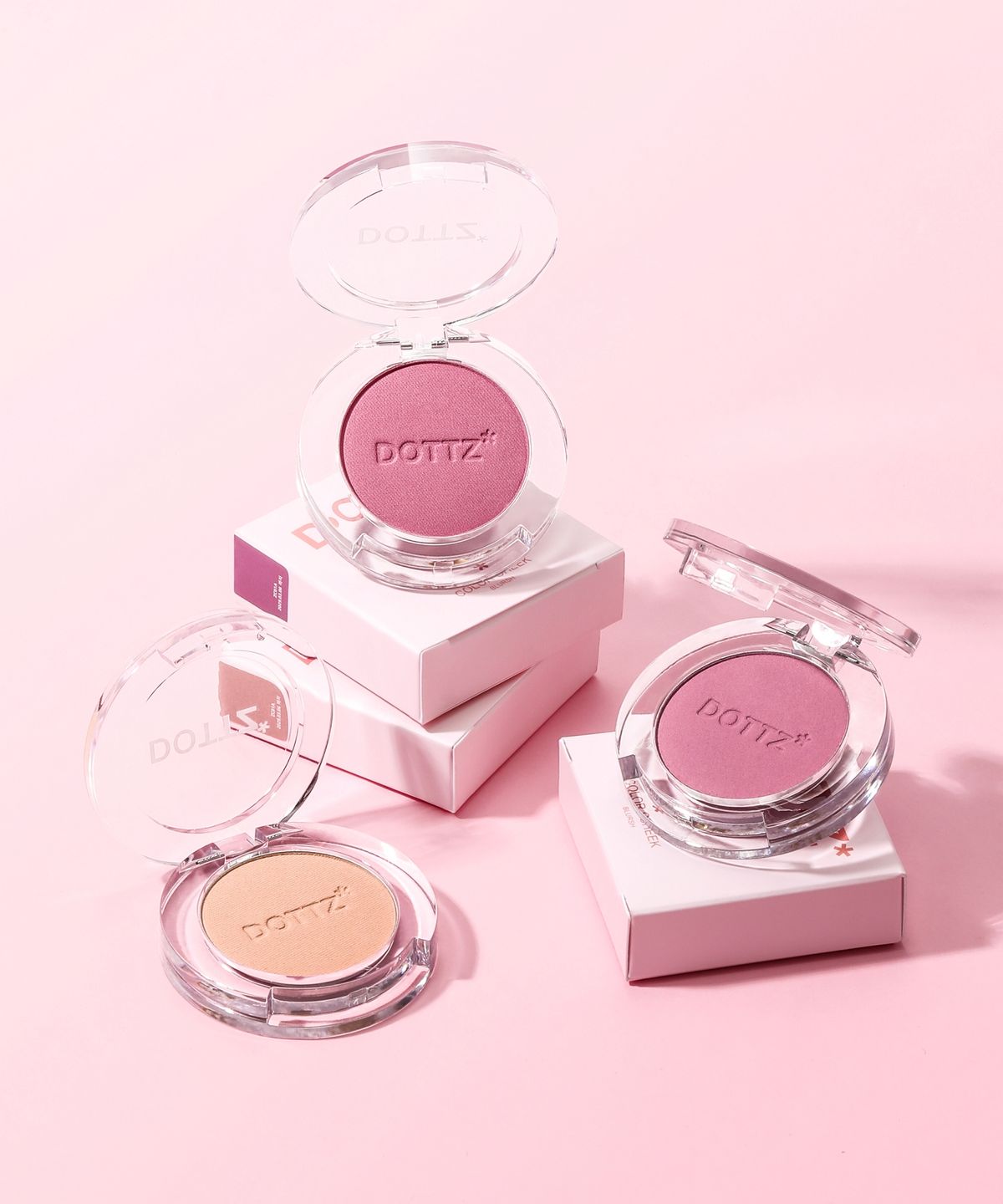 닷츠(DOTTZ*) [뽀용SET] 코튼 블러 틴트 (6컬러) + 컬러 치크팝 커맨드 블러셔 (3컬러)