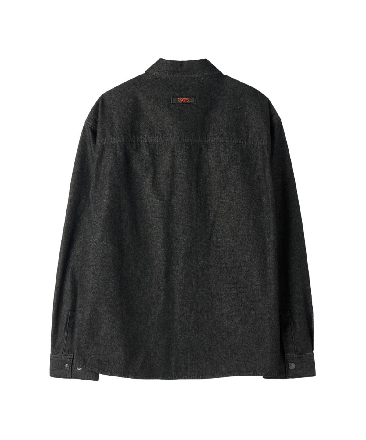 브롬톤 런던(BROMPTON LONDON) OUTPOCKET DENIM SHIRT - BLACK (P263MSH402)