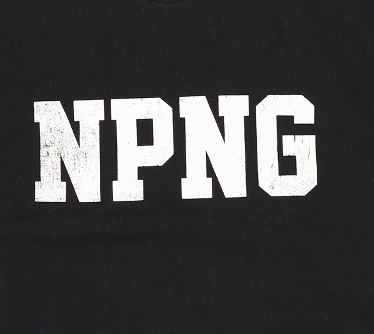 놉녹(NOPNOG) [테리/피치기모]놉녹 레터링 스웻셔츠 (3color) XL