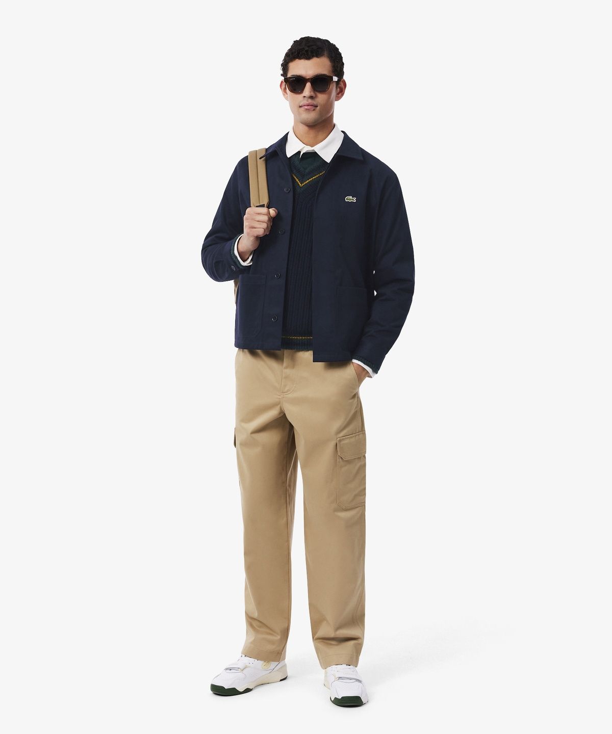 라코스테(LACOSTE) 남성 사틴 셔켓 CH3592-56N HDE