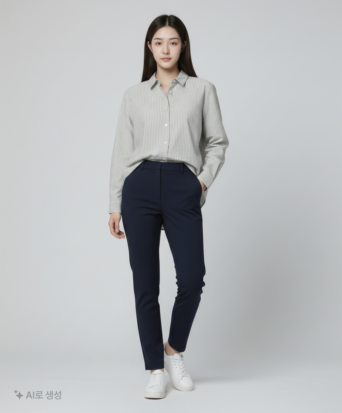 지오다노(GIORDANO) 캐주얼 셔츠 90