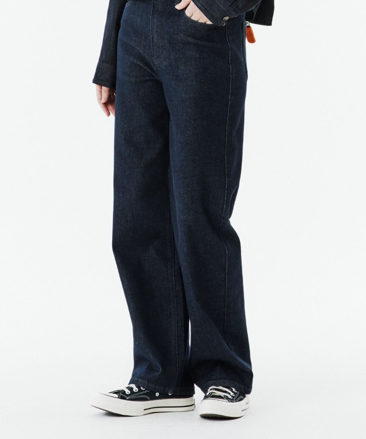 브롬톤 런던(BROMPTON LONDON) W 1975 DENIM TROUSERS - INDIGO (P263WDP460)
