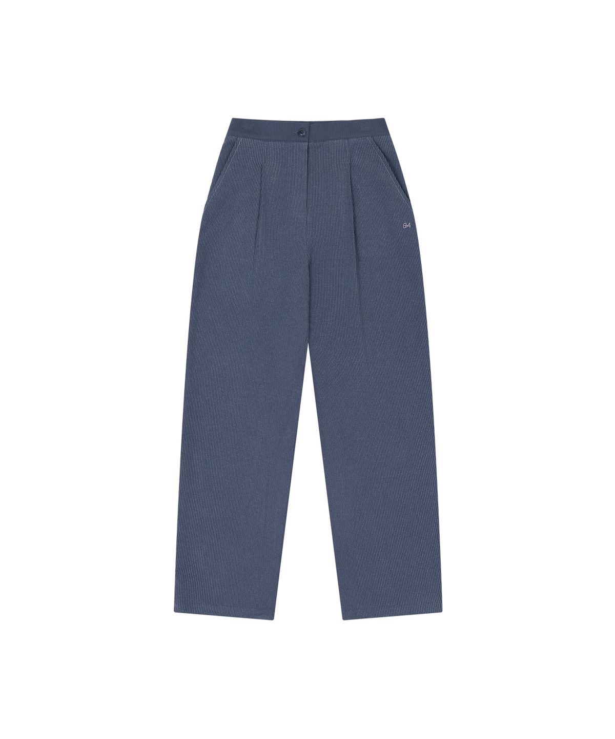반원 아틀리에(VANONE ATELIER) P3334 리버스 텍스처 팬츠_Navy