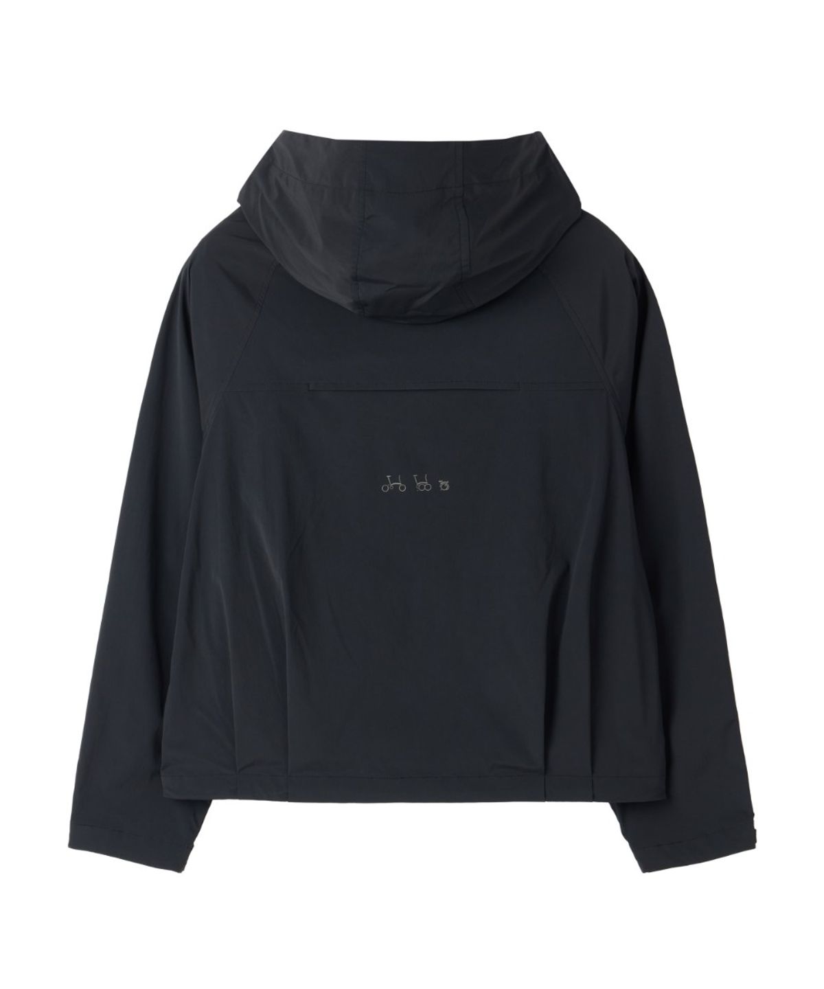 브롬톤 런던(BROMPTON LONDON) W PATTERN WINDBREAKER - BLACK (P263WJP105)