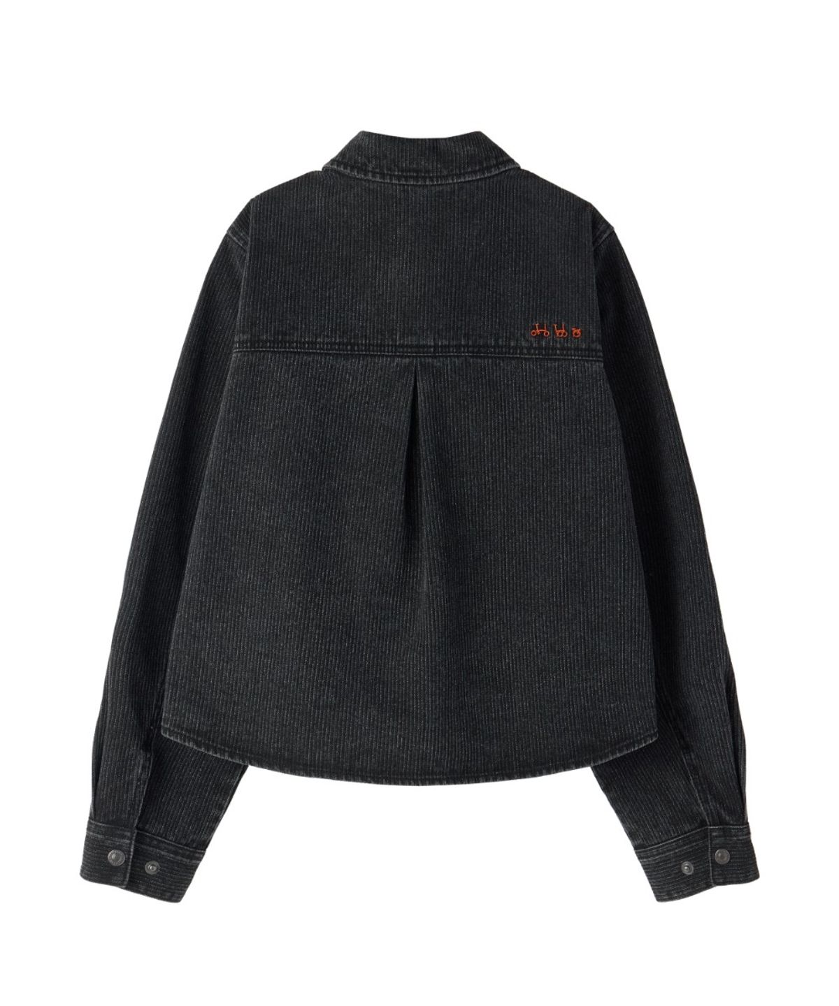 브롬톤 런던(BROMPTON LONDON) W DENIM SHIRTKET - BLACK (P263WSH460)