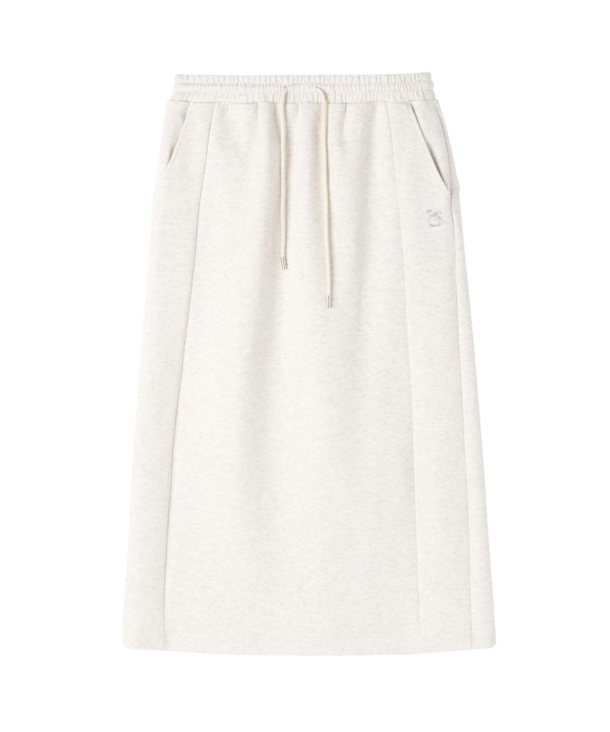 브롬톤 런던(BROMPTON LONDON) W SWEAT SKIRT - OATMEAL (P263WSK161)