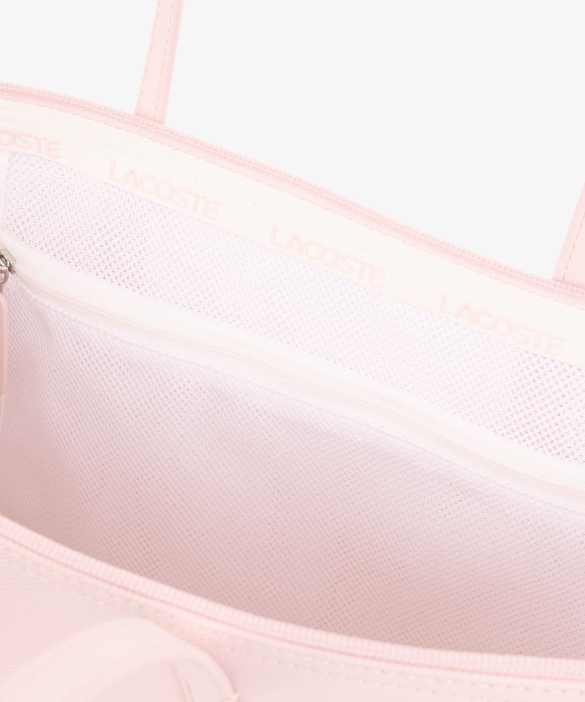 라코스테(LACOSTE) 여성 L.12.12 라지 사이즈 가로형 쇼퍼백 NF1888P56N H96