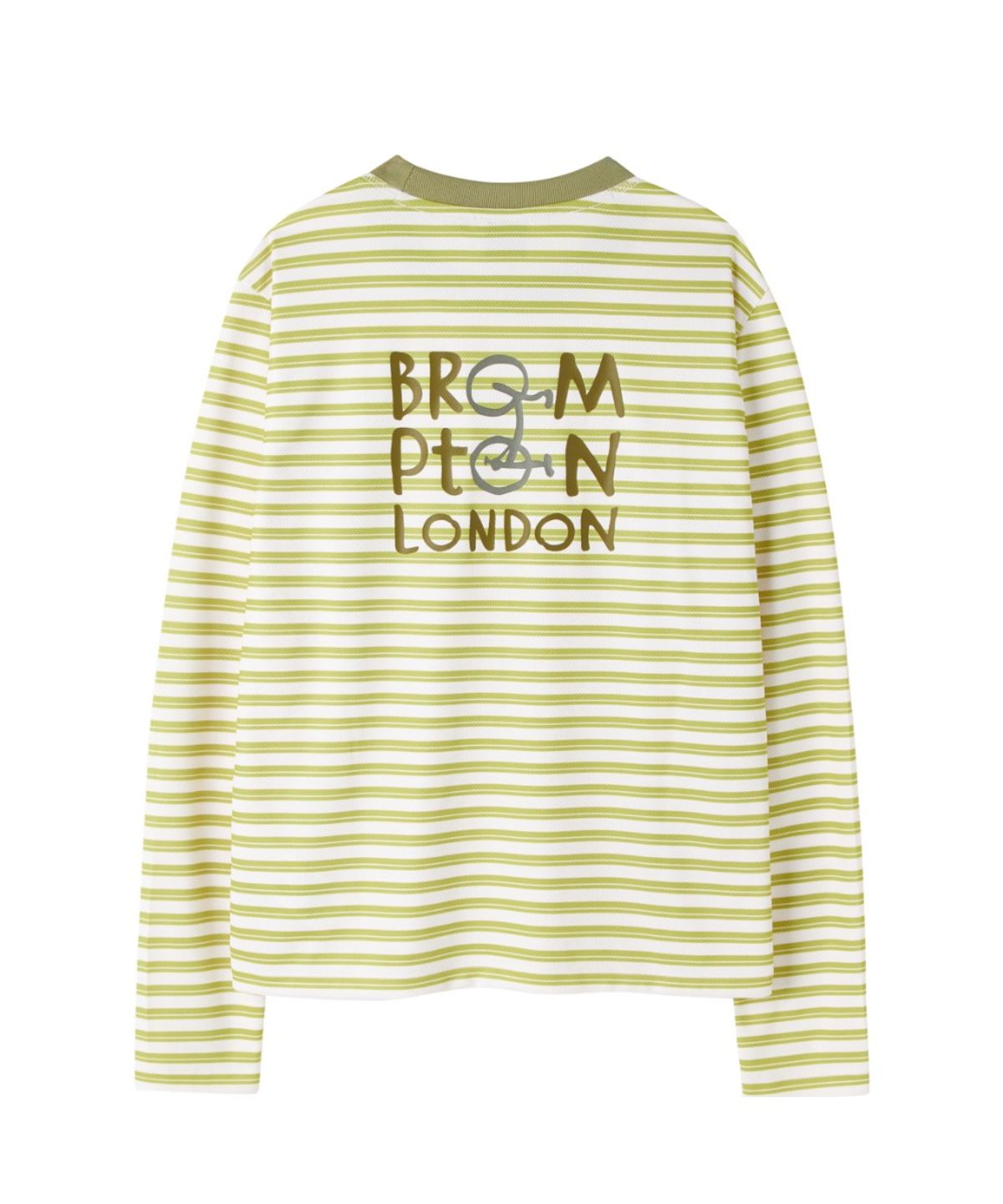 브롬톤 런던(BROMPTON LONDON) W MESH GRAPHIC T-SHIRT - LIME (P263WTS105)