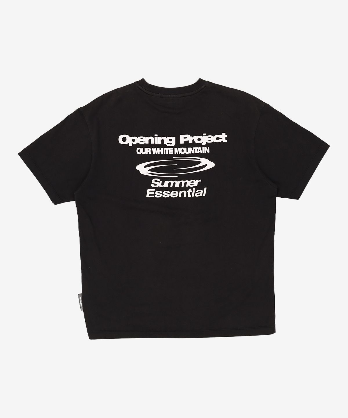 오프닝프로젝트(OPENING PROJECT) Essential T Shirt - Black 2