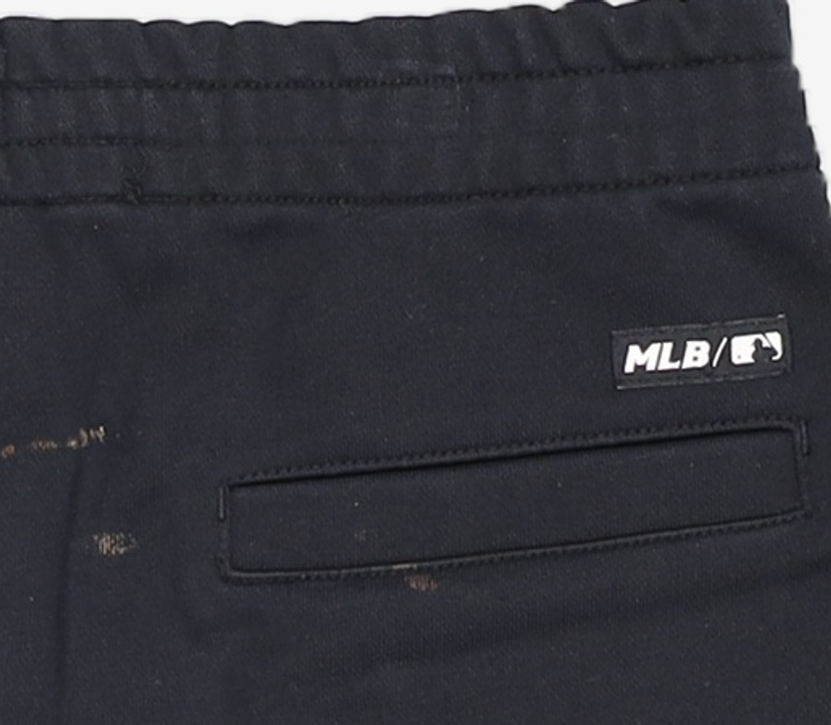 엠엘비(MLB) 베이직 스몰로고 반바지 (셋업) NY (BLACK) XS