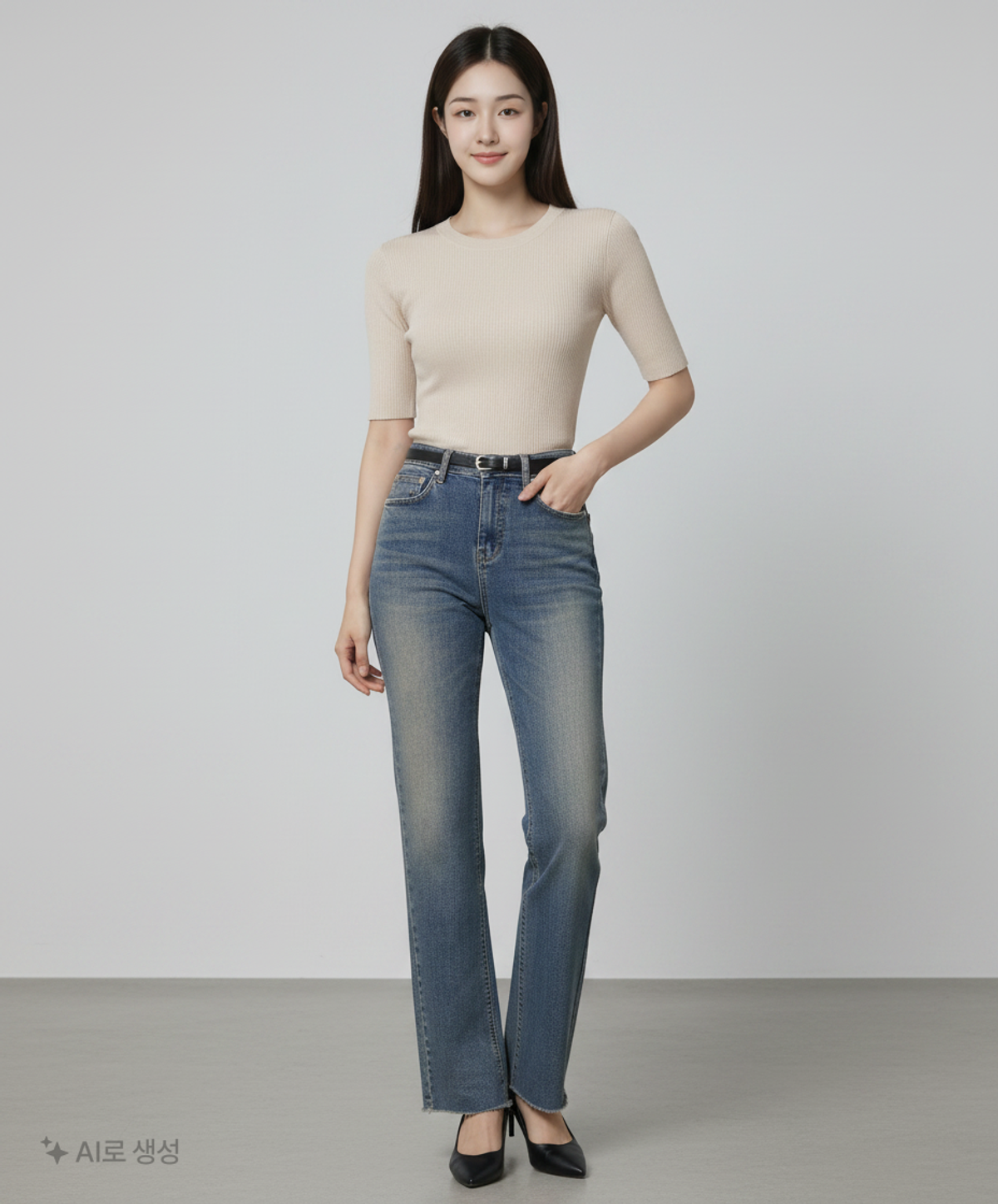 페일제이드(PALE JADE) 청/데님 팬츠 L