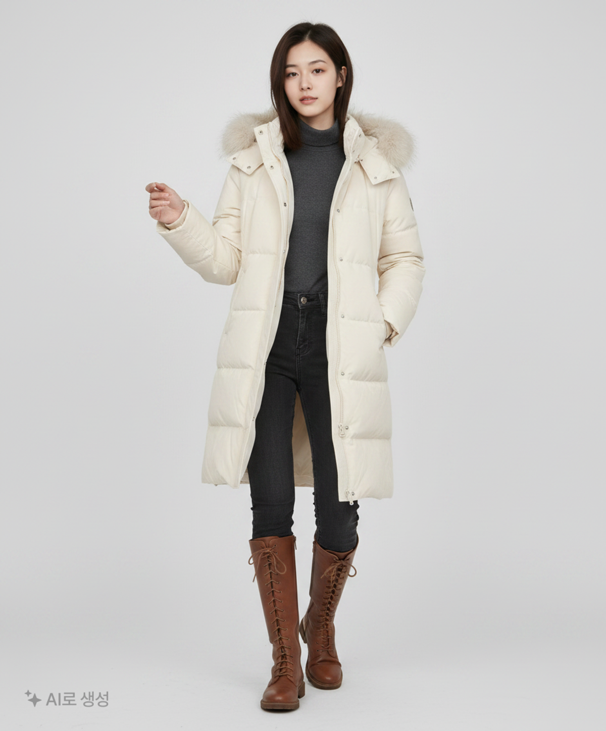 블랙야크(BLACKYAK) 롱 패딩/롱 헤비 아우터 90