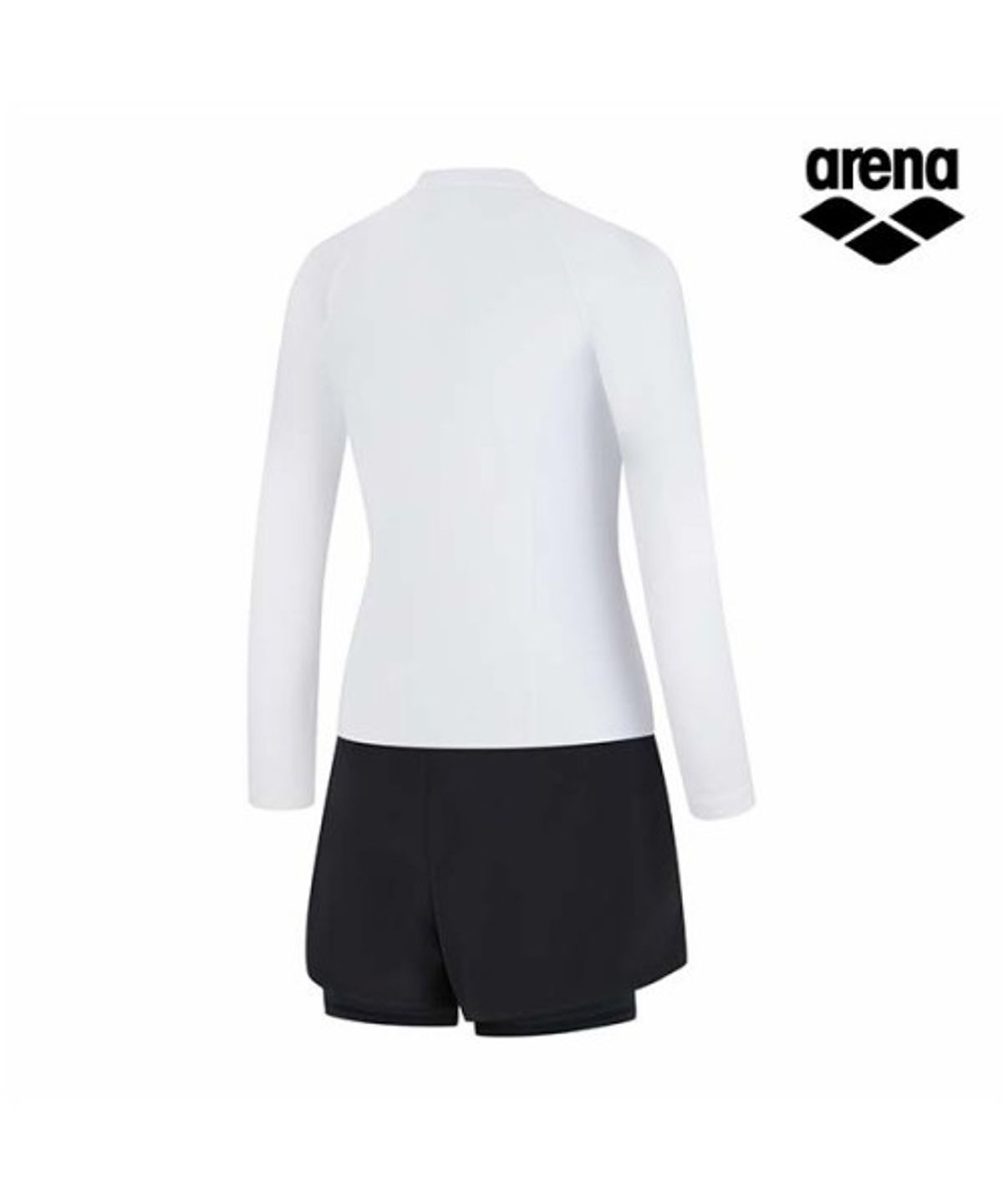 아레나(ARENA) 리나 여성 집업 래쉬가드 세트 A6BL1SR21WHT