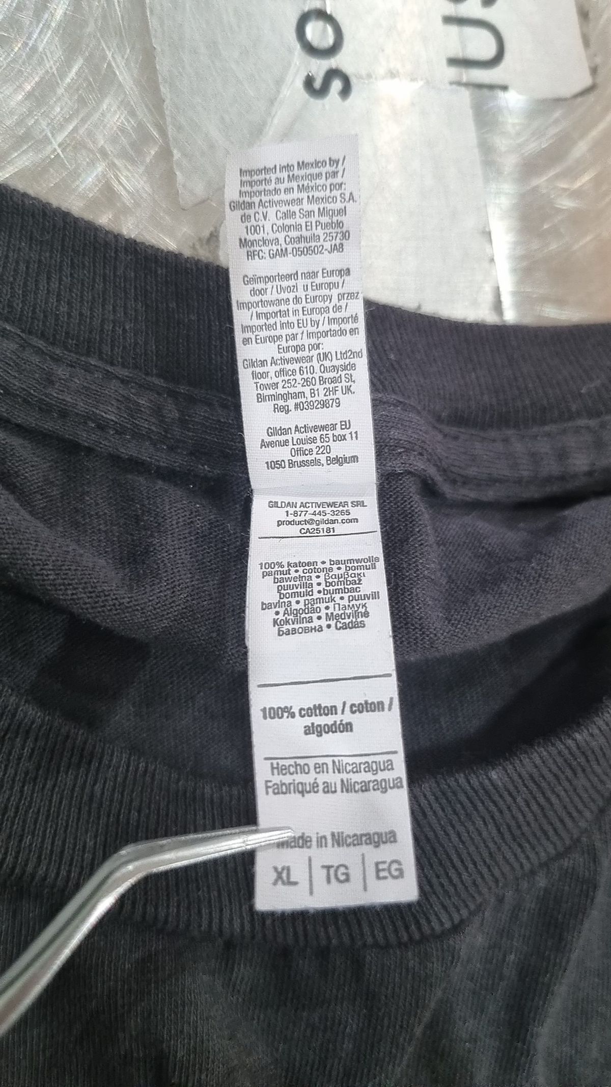 아메리칸 어패럴(AMERICAN APPAREL) 긴소매 티셔츠 XL