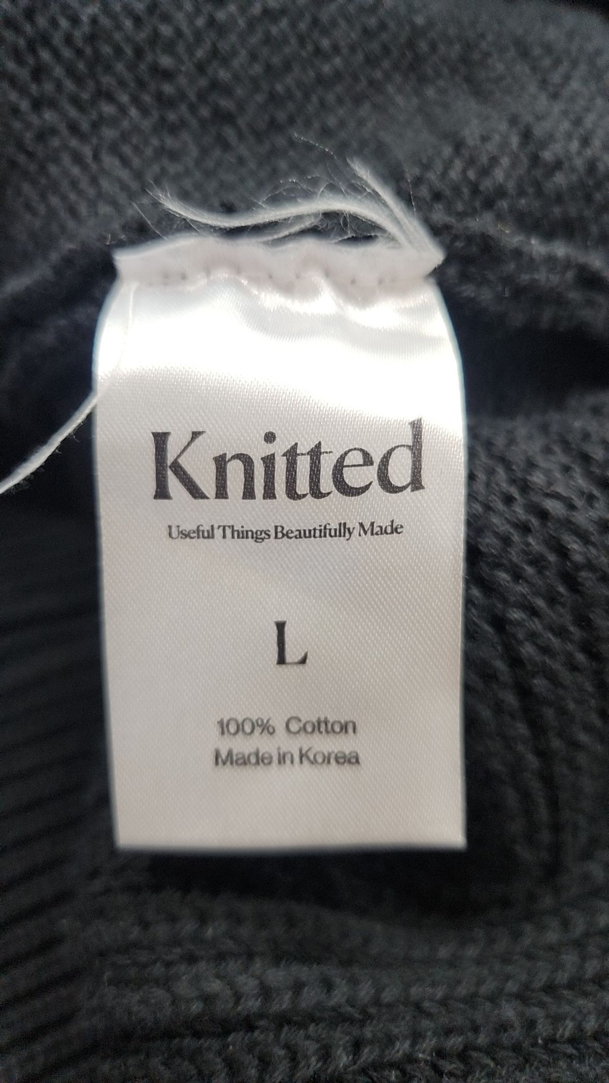 니티드(KNITTED) 니트/스웨터 L