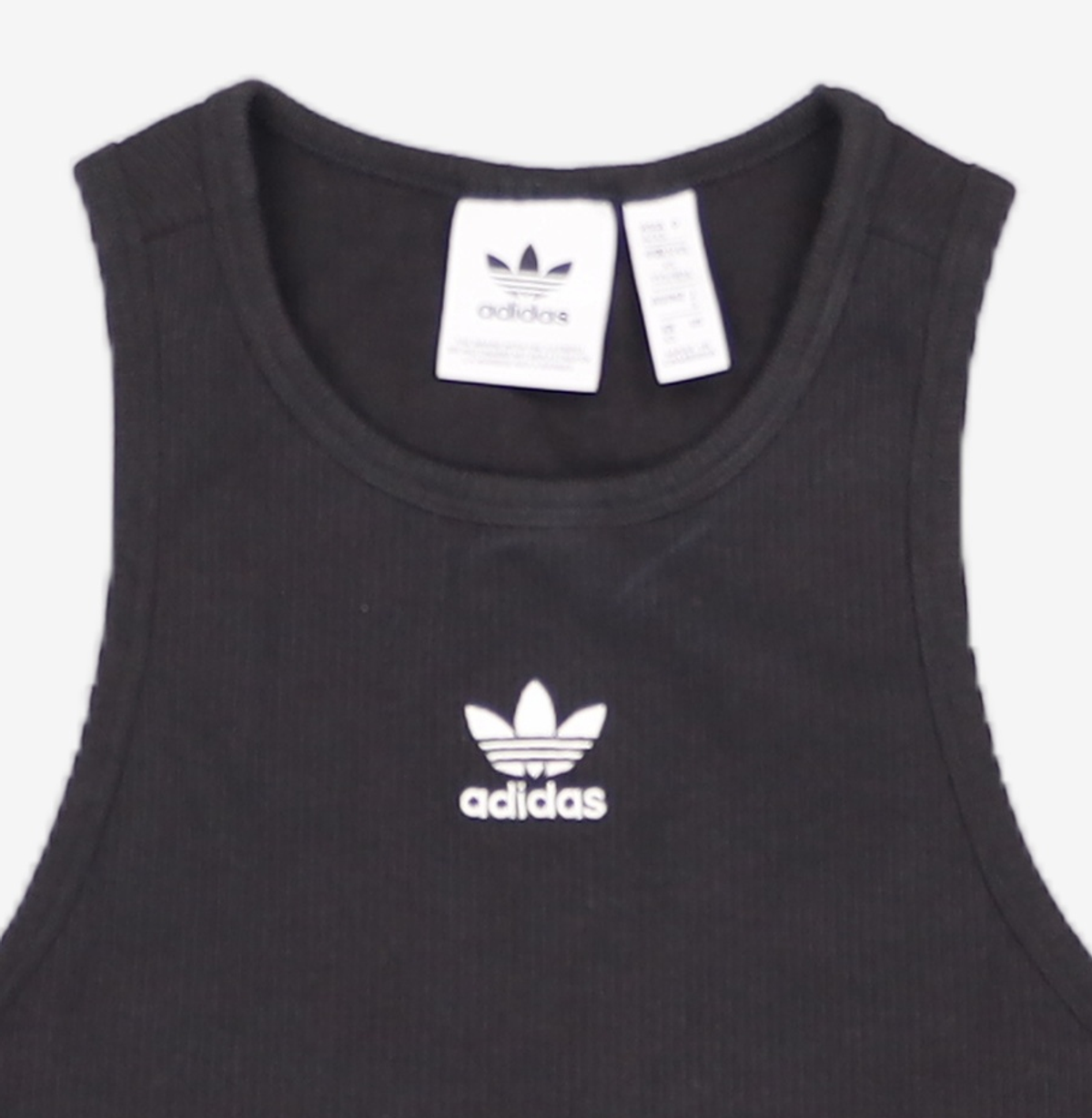 아디다스(ADIDAS) 립 탱크탑 - 블랙 / IW5736 XS