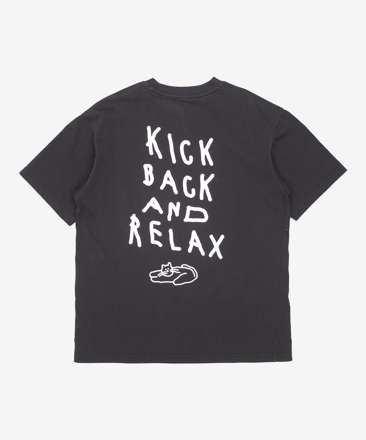 코오롱스포츠(KOLON SPORT) 남녀공용 그래픽 티셔츠 (KICK BACK) JWTCM24841BLK L