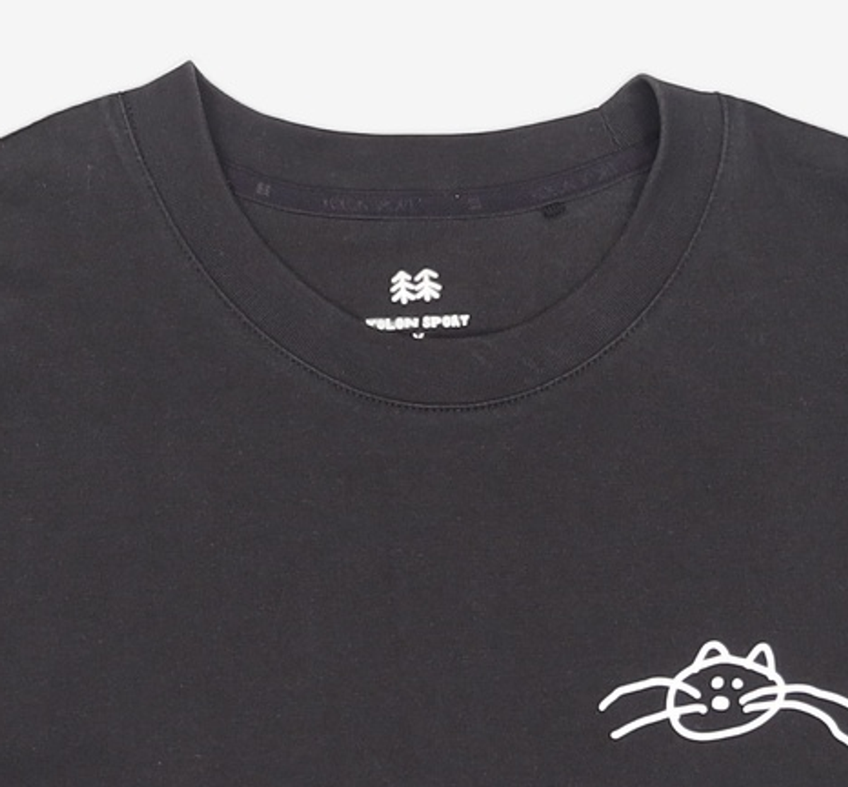 코오롱스포츠(KOLON SPORT) 남녀공용 그래픽 티셔츠 (KICK BACK) JWTCM24841BLK L