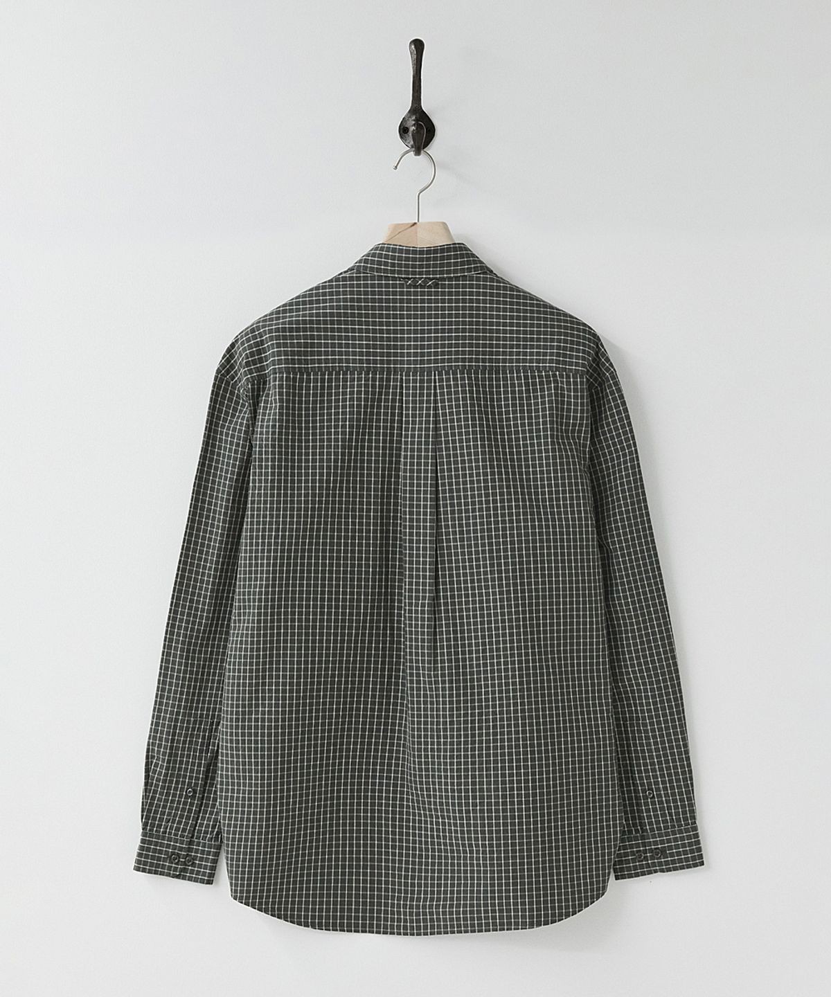 러프사이드(ROUGHSIDE) Primary Shirt Charcoal Grid