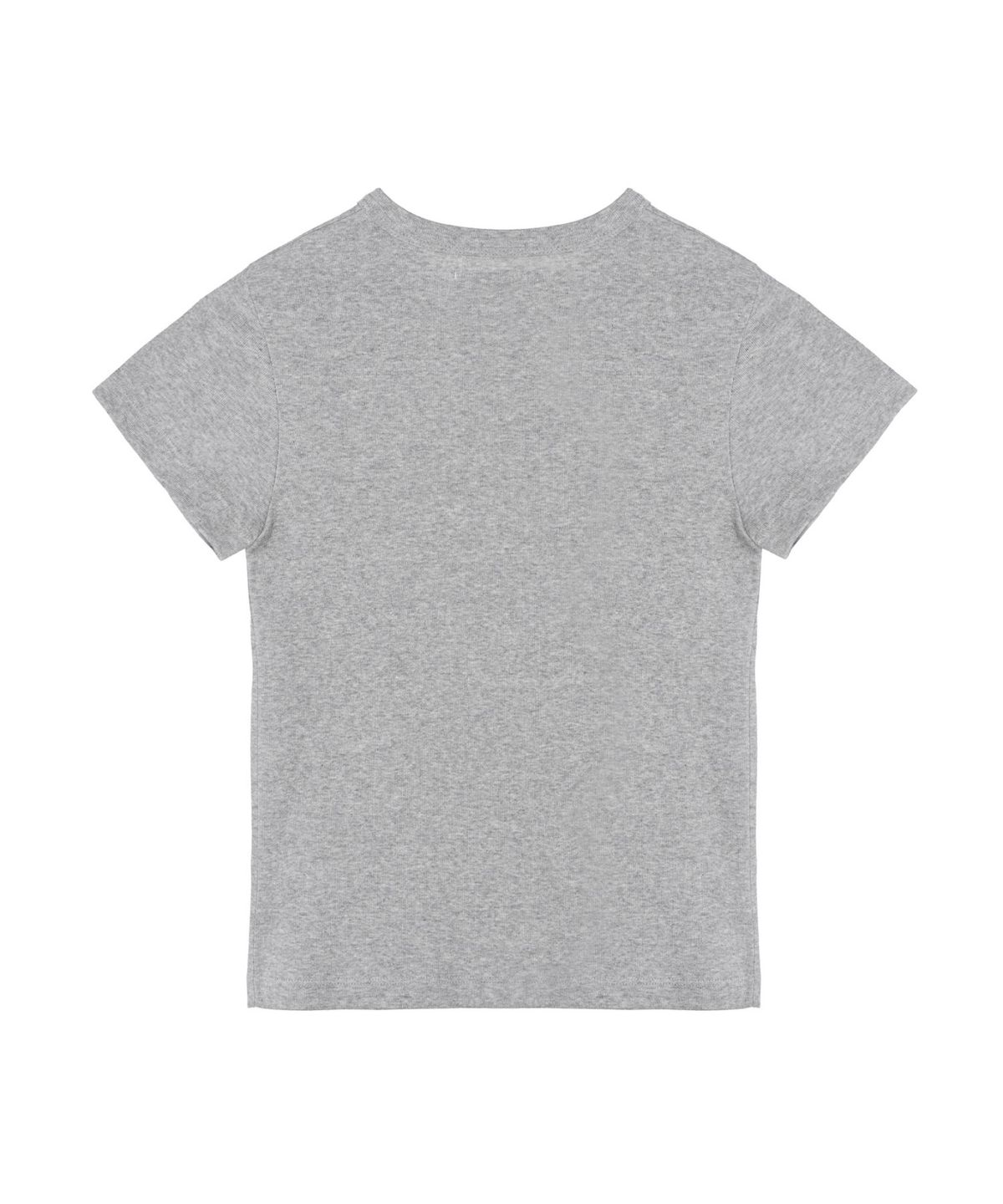 닉앤니콜(NICK&NICOLE) ESSENTIAL HALF SLEEVE TOP_GRAY