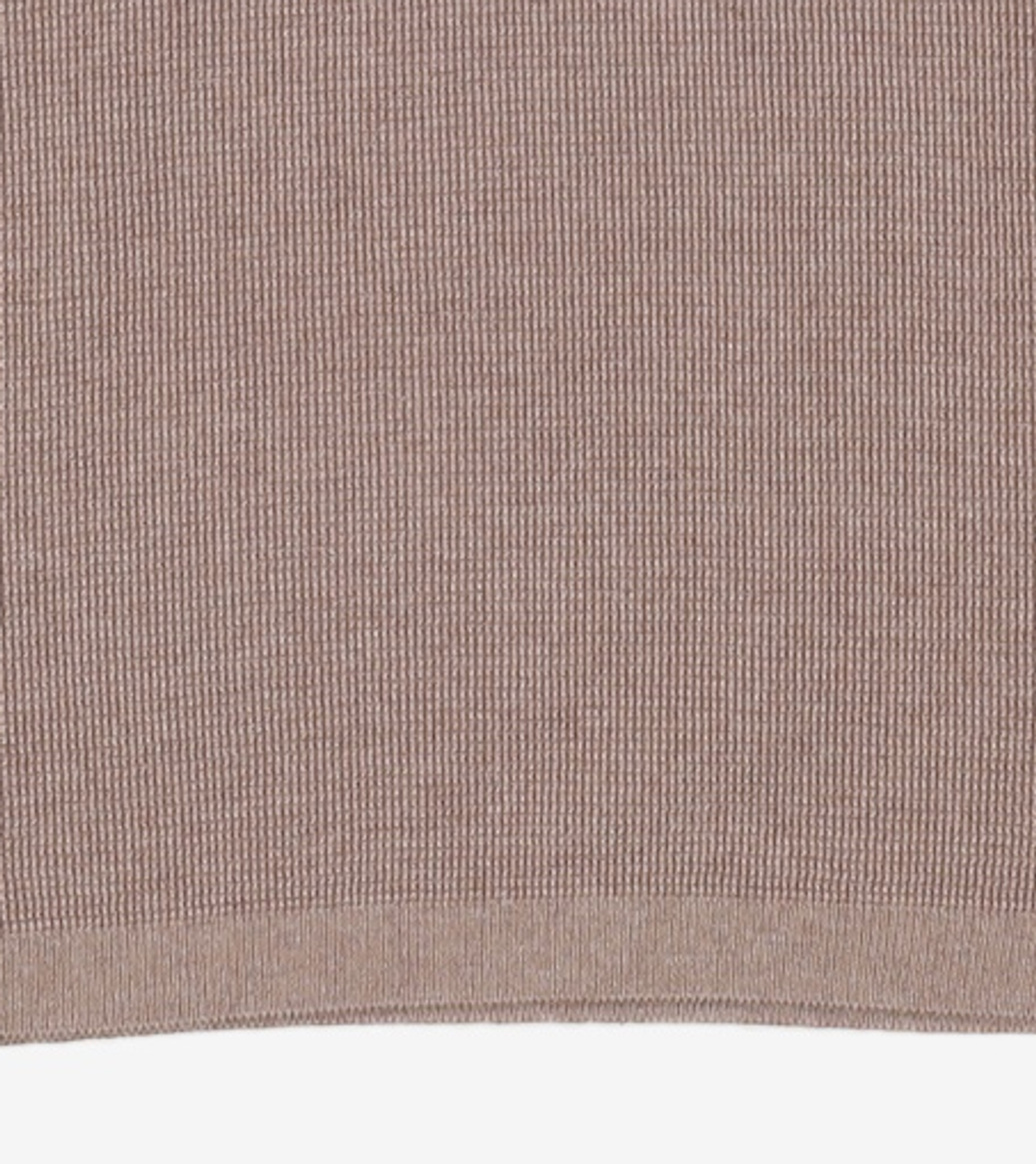 가먼트레이블(GARMENT LABLE) Shory Sleeve Waffle Knit - Brown M