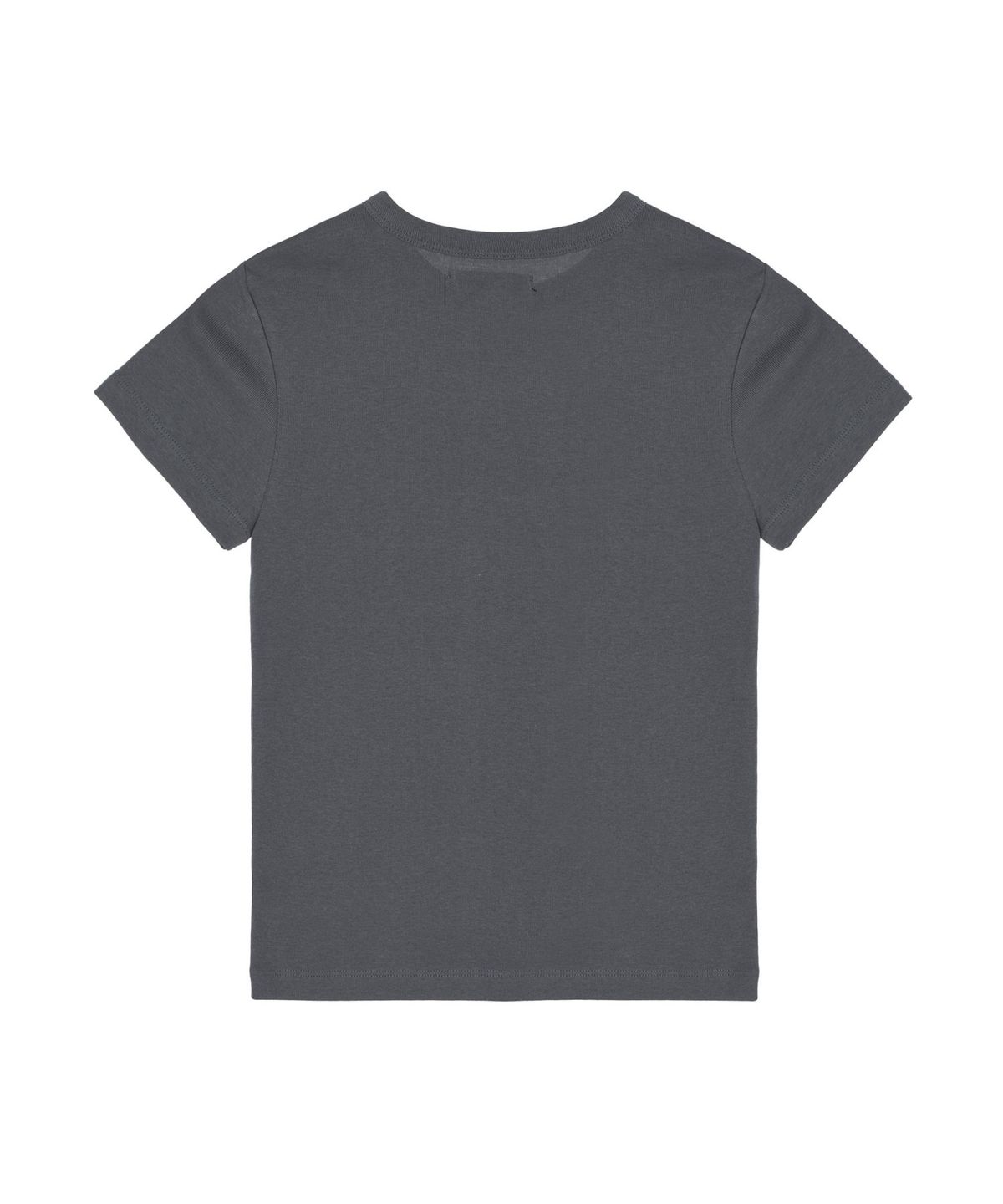 닉앤니콜(NICK&NICOLE) ESSENTIAL HALF SLEEVE TOP_CHARCOAL