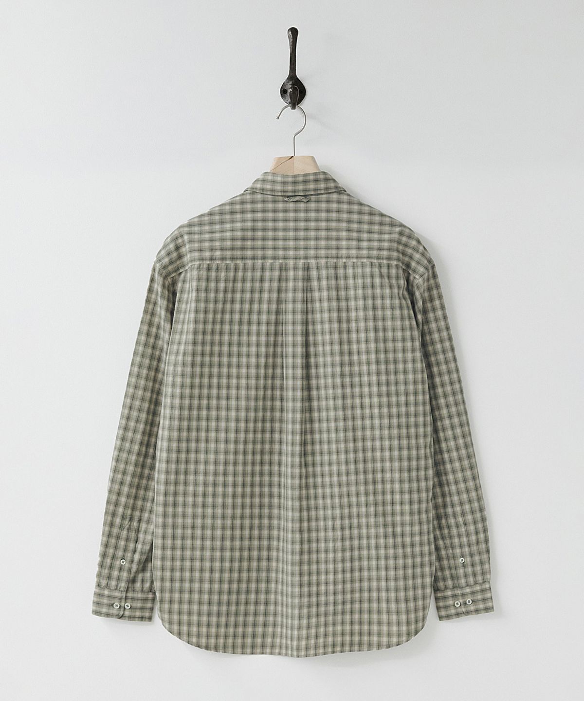 러프사이드(ROUGHSIDE) Primary Shirt Beige Plaid