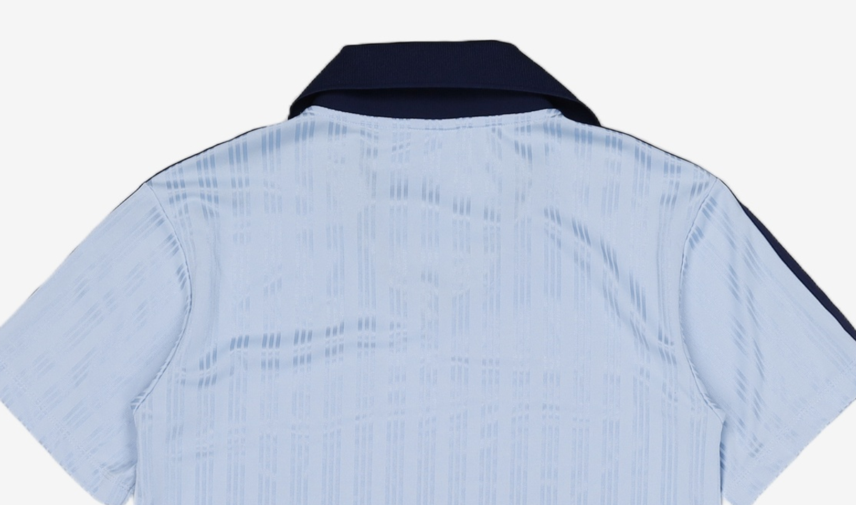 아디다스(ADIDAS) 풋볼 자카드 브이넥 드레스 - 클리어스카이 / JD5879 S