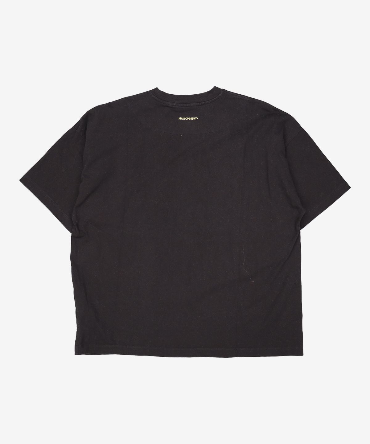 메종미네드(MAISON MINED) VINE FLO HALF SLEEVE BLACK L