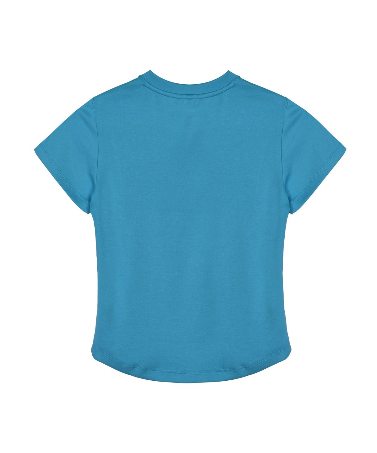 닉앤니콜(NICK&NICOLE) CURVED SLIM TOP_AQUA BLUE