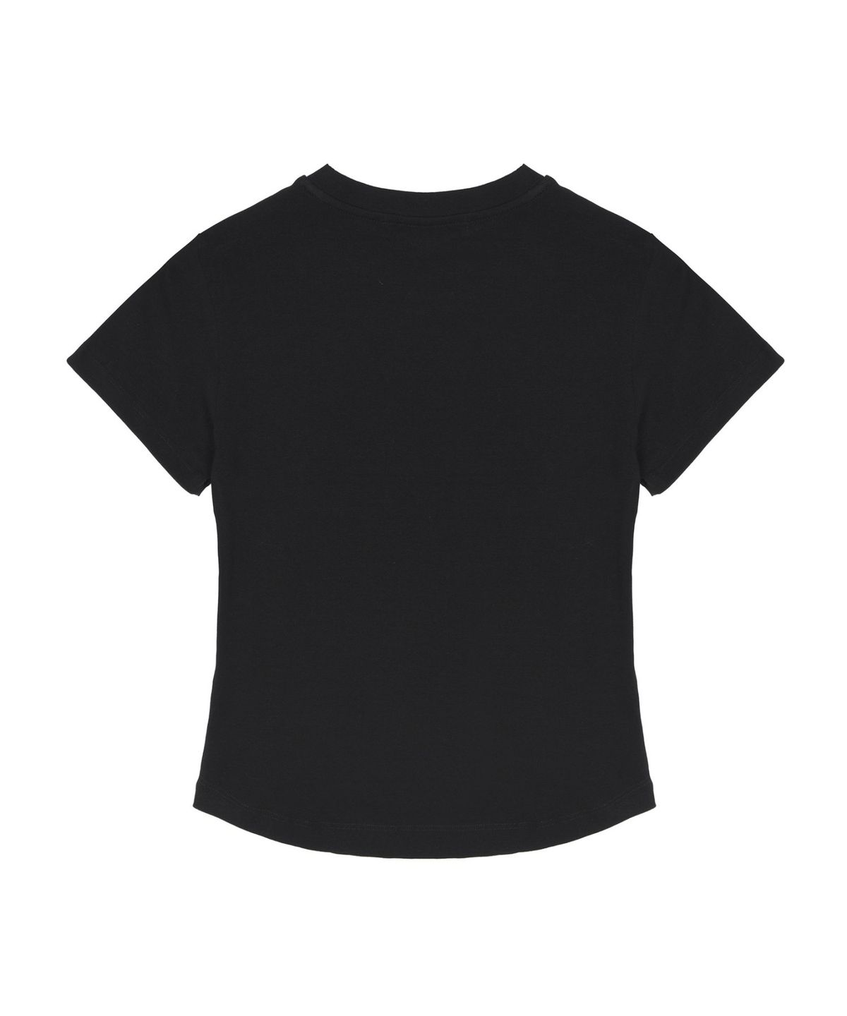 닉앤니콜(NICK&NICOLE) CURVED SLIM TOP_BLACK