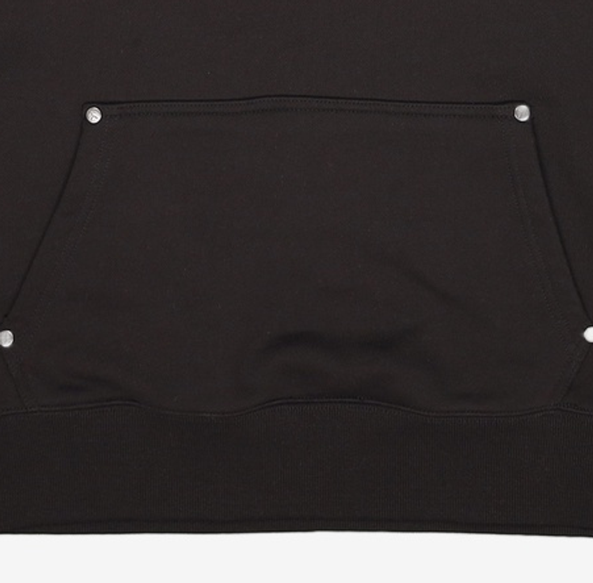 아이돈워너셀(IDWS) Logo Embroidered Hoodie Black 2