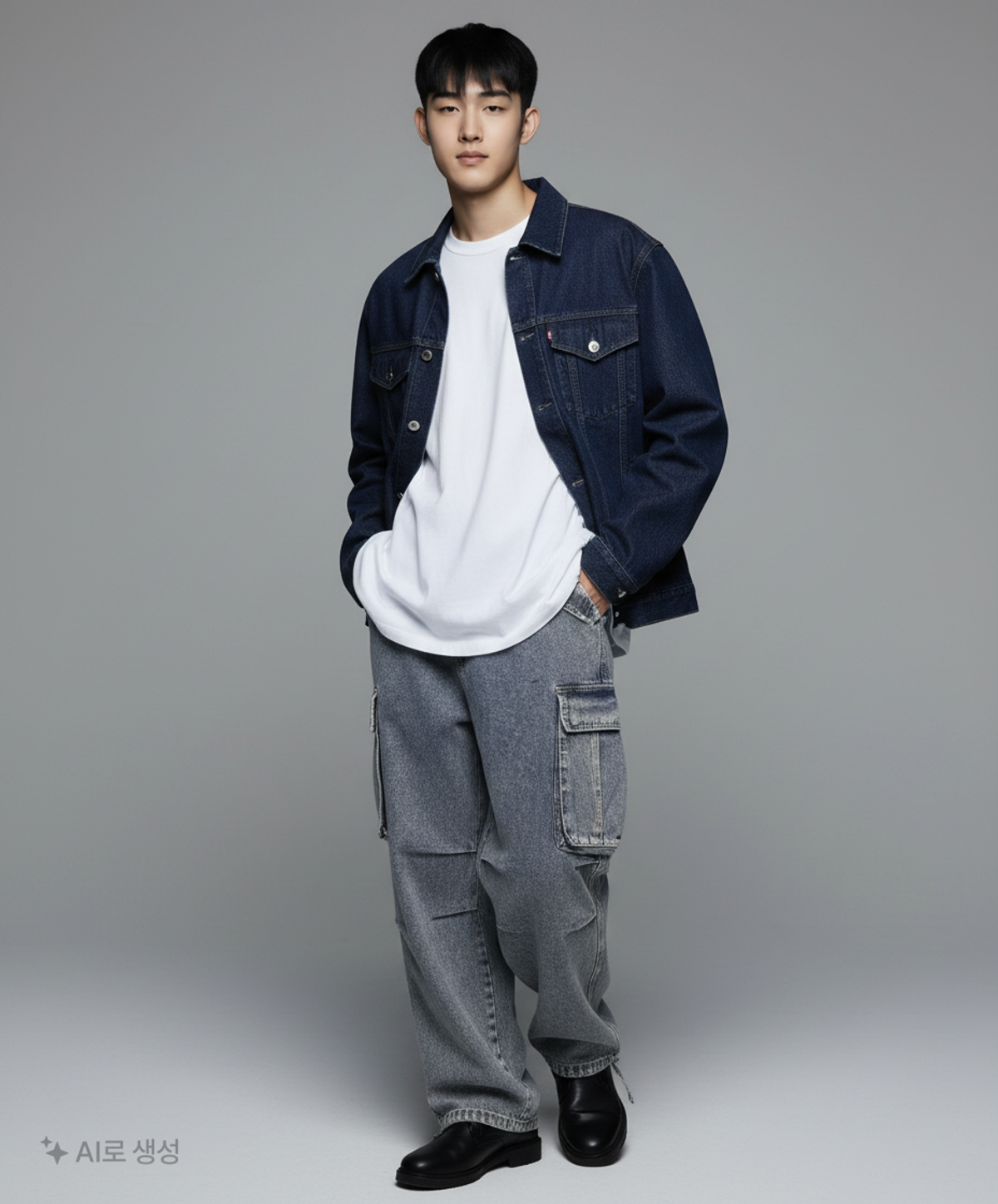 빅유니온(BIG UNION) 청/데님 팬츠 L