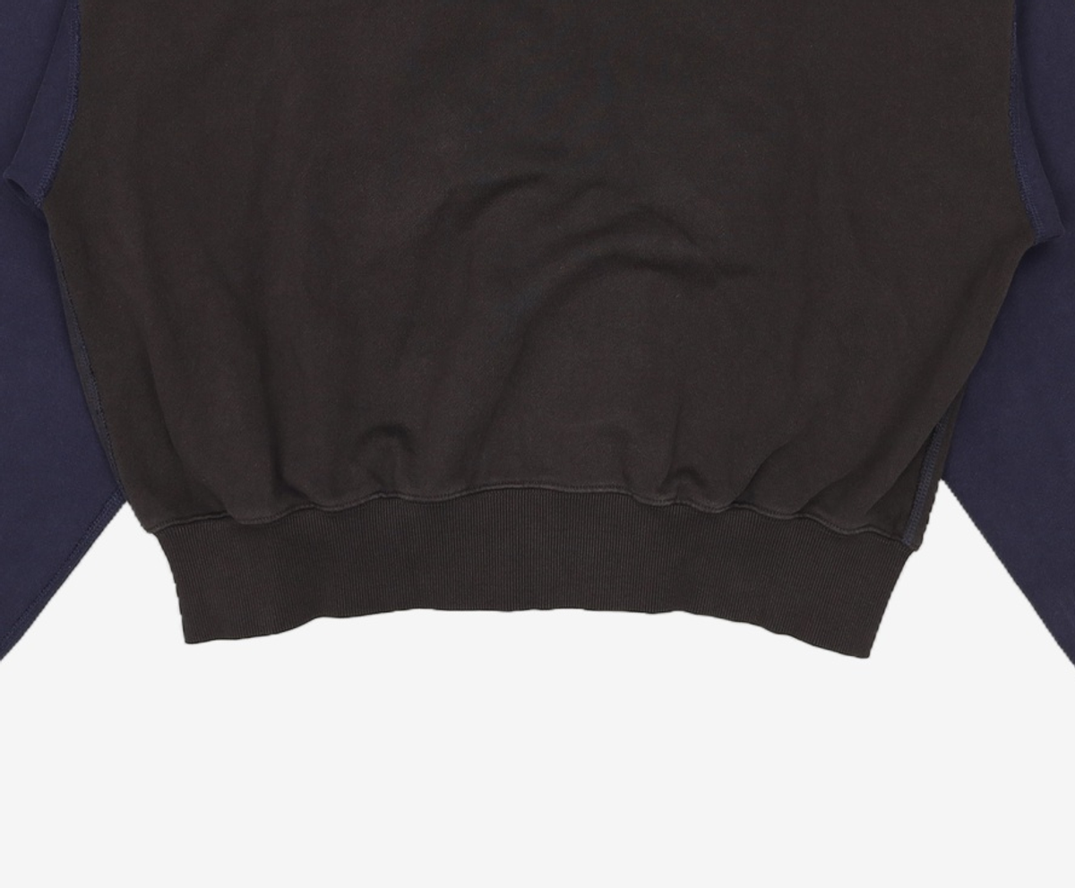 에이카화이트(AECA) RE-GACY ZIP UP HOODIE-CHARCOAL M
