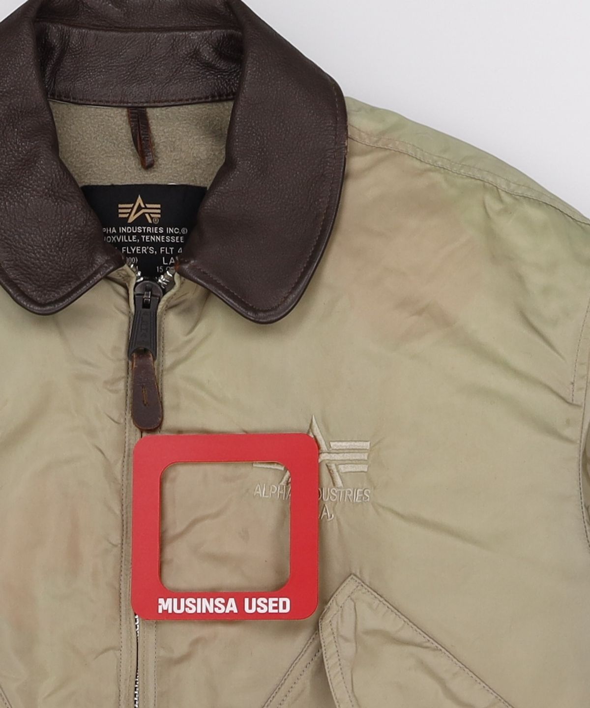 알파 인더스트리(ALPHA INDUSTRIES) 항공 점퍼/블루종/MA-1 L