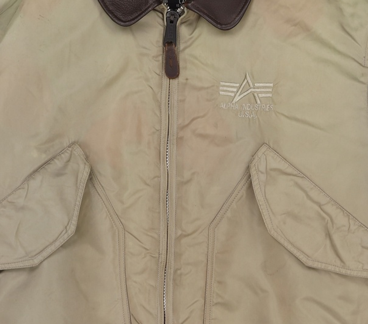 알파 인더스트리(ALPHA INDUSTRIES) 항공 점퍼/블루종/MA-1 L
