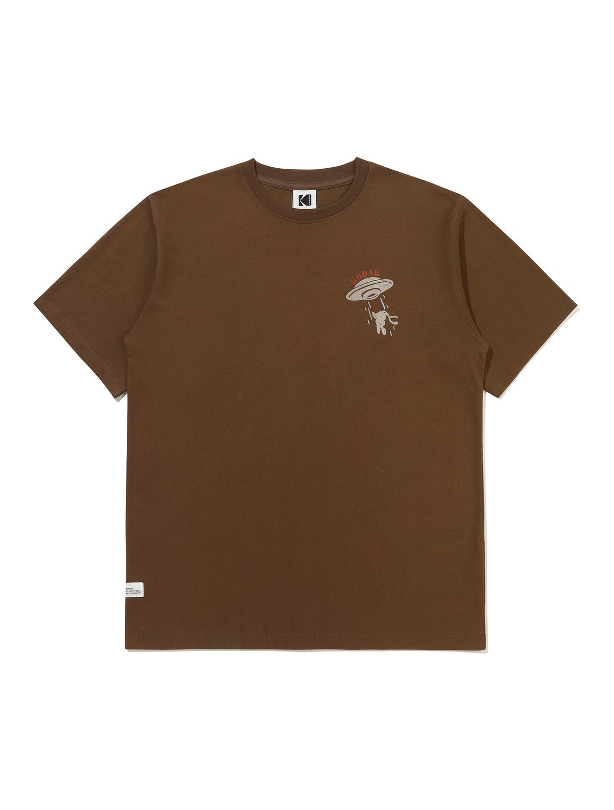 코닥(KODAK) 씨네라운지 컬러킨즈 반팔 티셔츠 BROWN