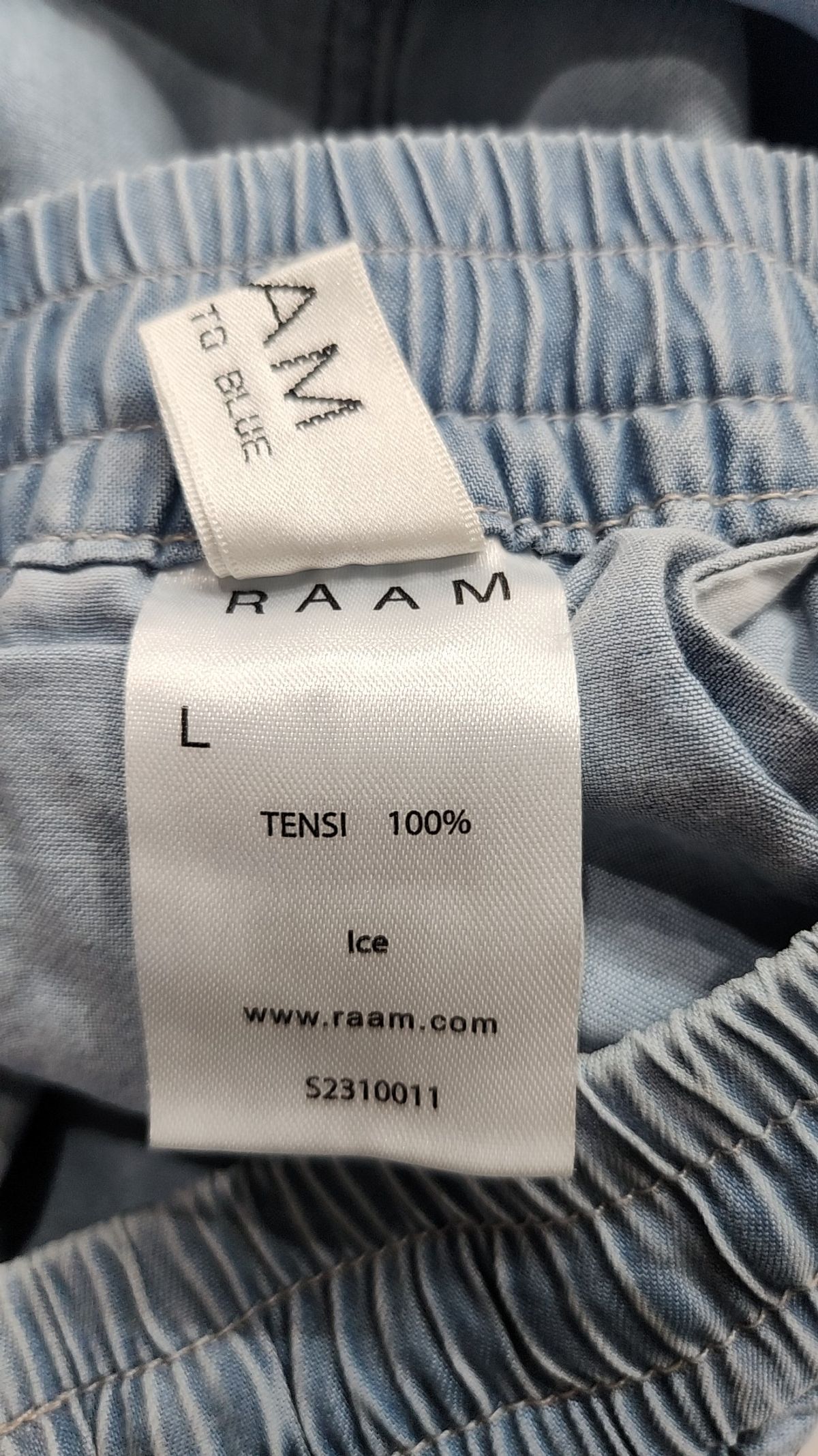 람(RAAM) 청/데님 팬츠 L