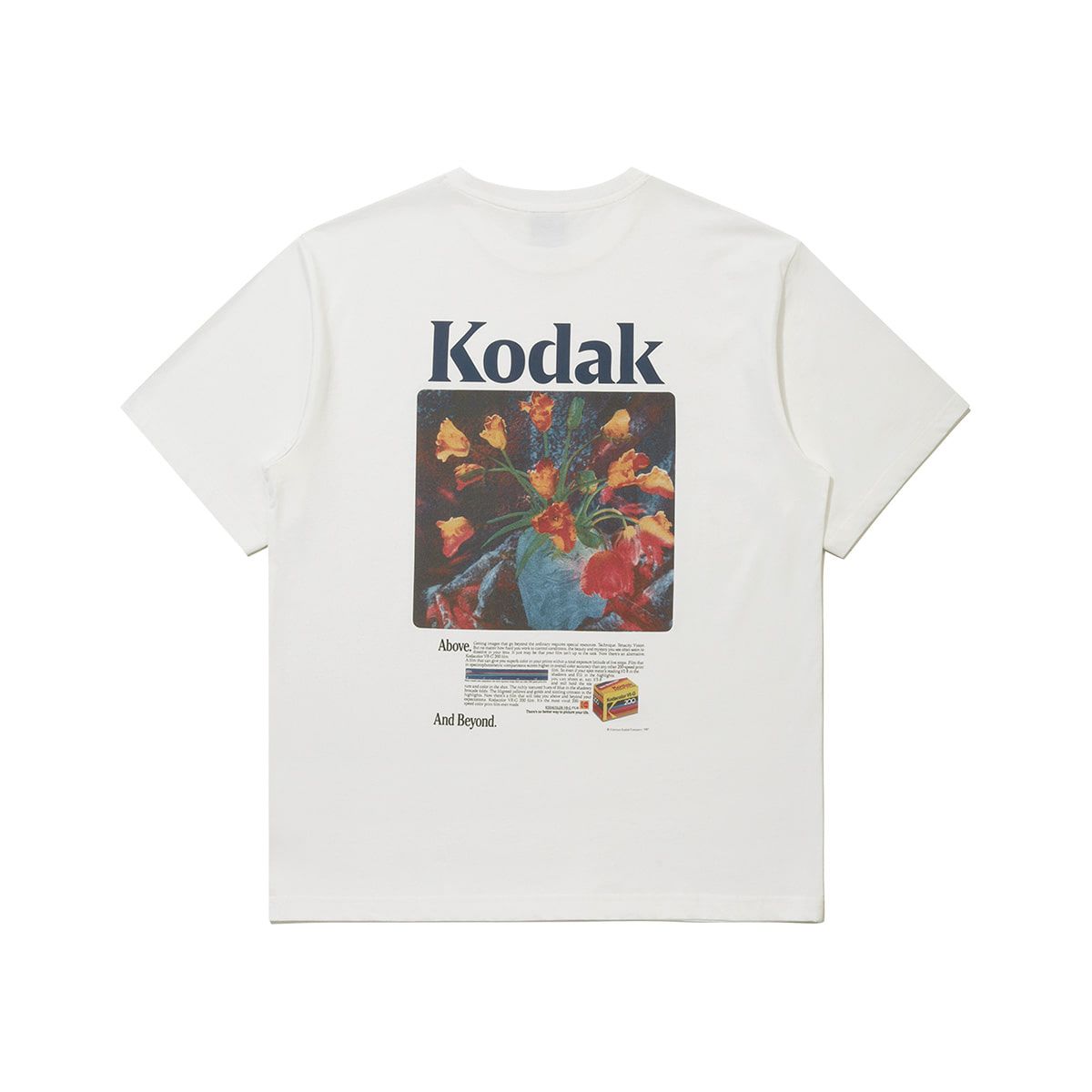 코닥(KODAK) 씨너리 반팔 티셔츠 WHITE