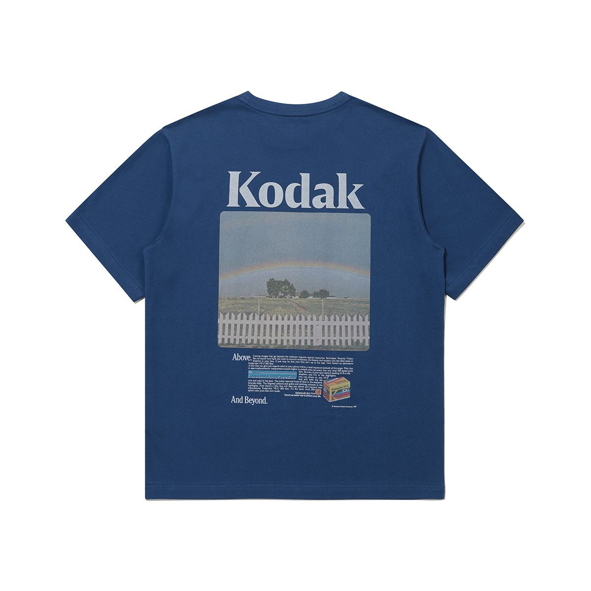 코닥(KODAK) 씨너리 반팔 티셔츠 NAVY