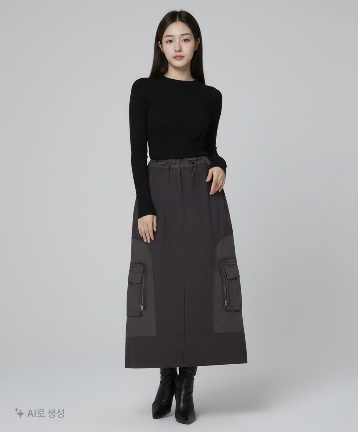 더엣지(THEATG) 롱스커트 55