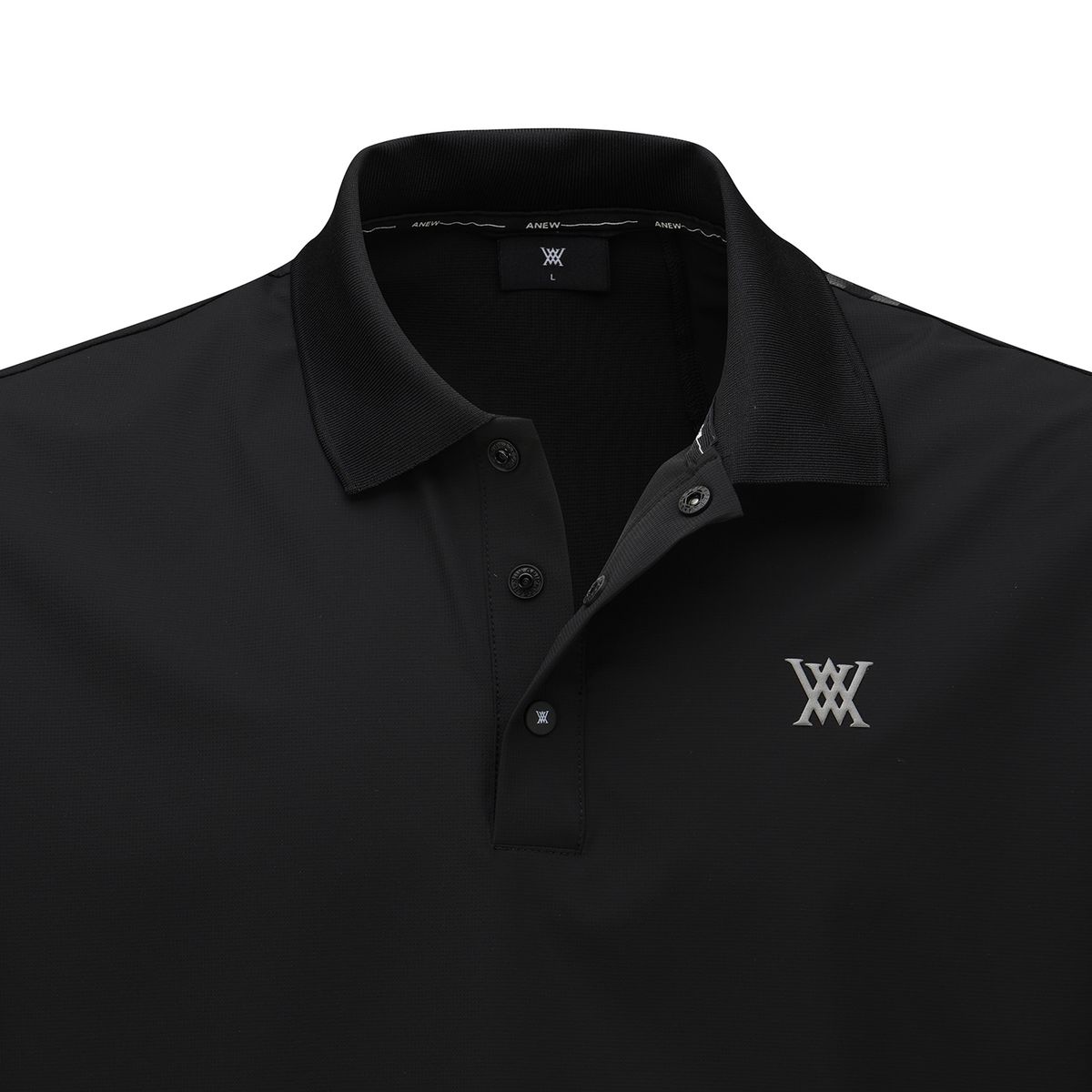 어뉴골프(ANEW GOLF) MEN LIGHTWEIGHT TRANSITION SHORT SLEEVE T-SHIRTS_BK
