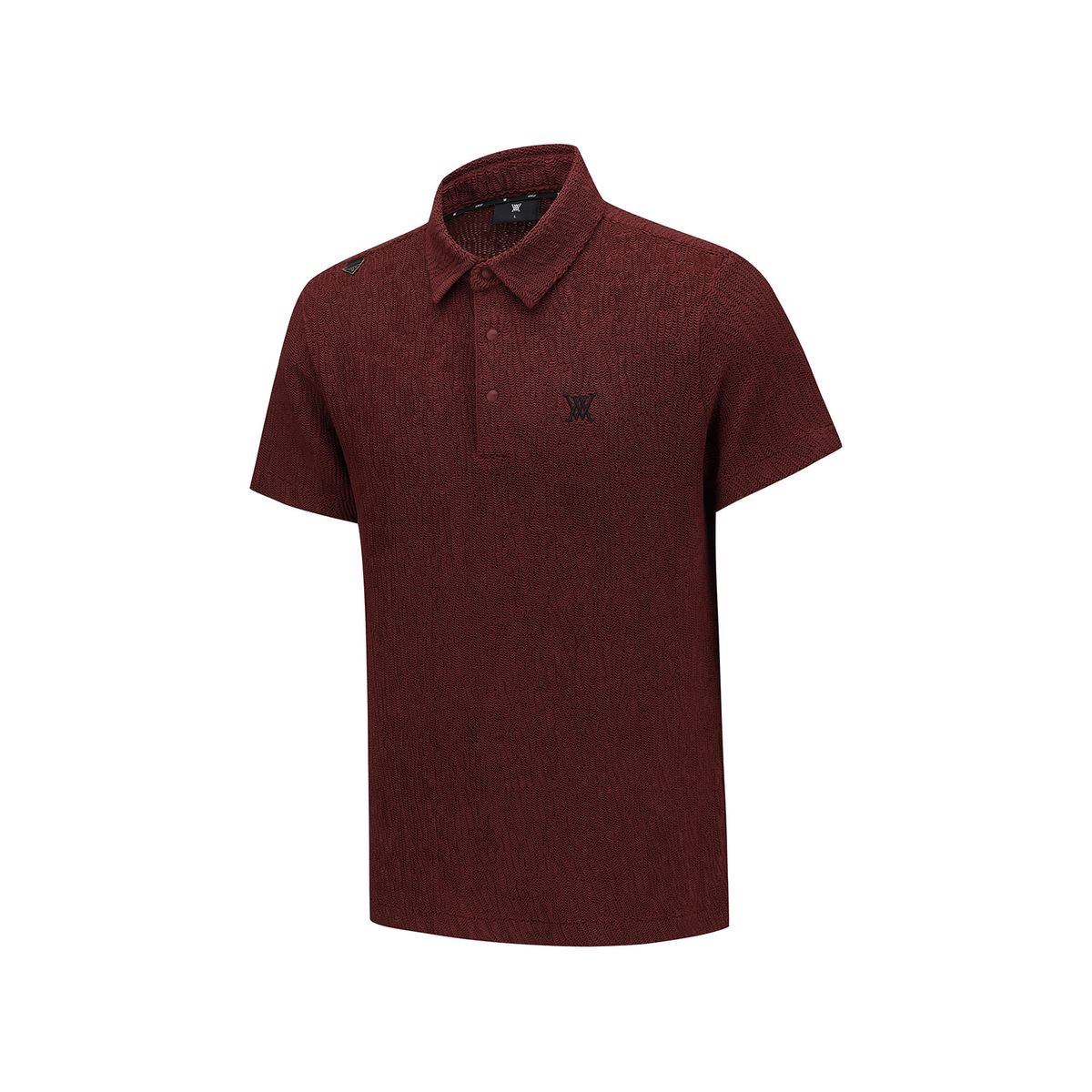 어뉴골프(ANEW GOLF) MEN WAVE TEXTURED TRANSITION SHORT SLEEVE T-SHIRTS_BU